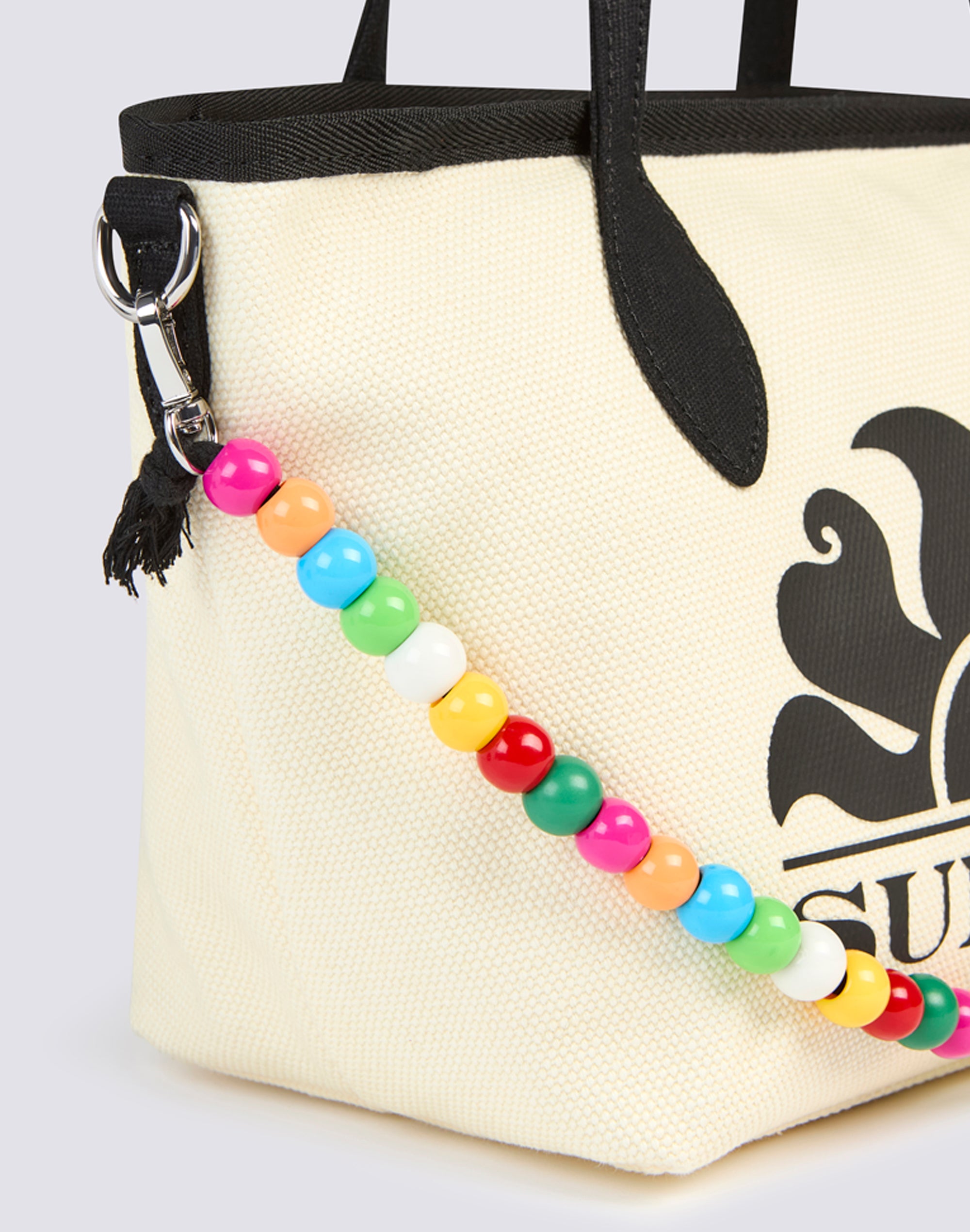 sundek-jane-tote-bag-piccola-con-perline-arcobaleno image 3