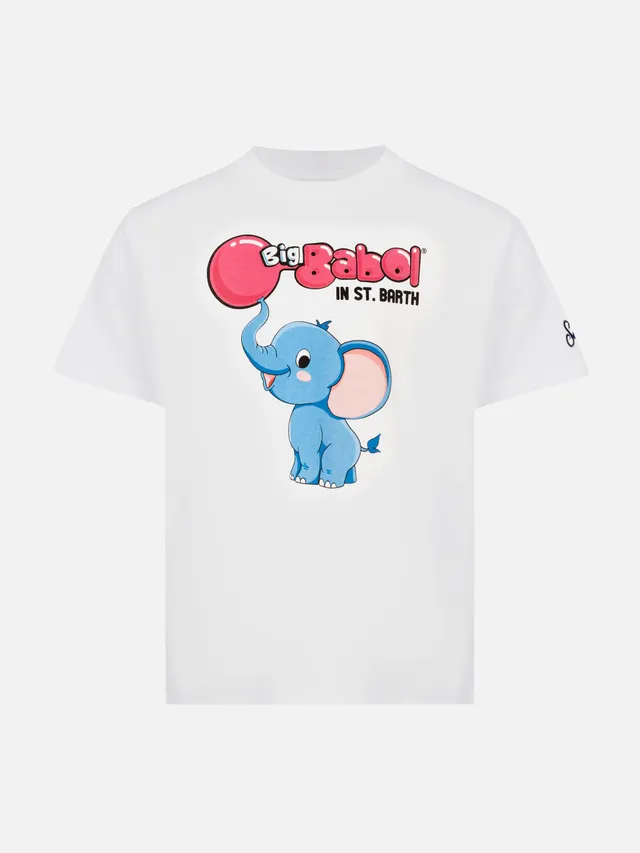 mc2-saint-barth-boy-t-shirt-big-babol-special-edition-elefante-bianca image 1