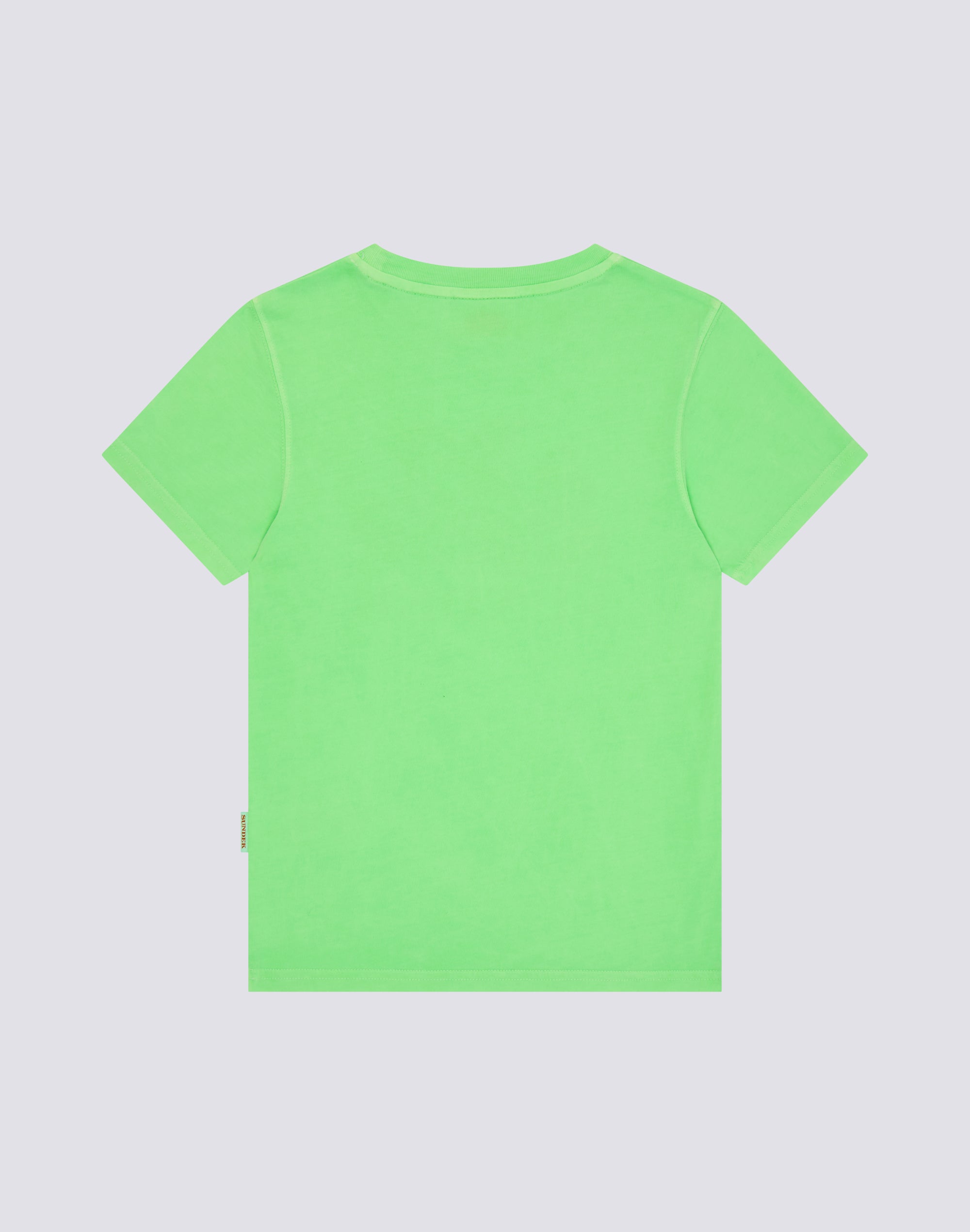 sundek-goldenwave-t-shirt-bambino-manica-corta-in-cotone-sovratinto image 2