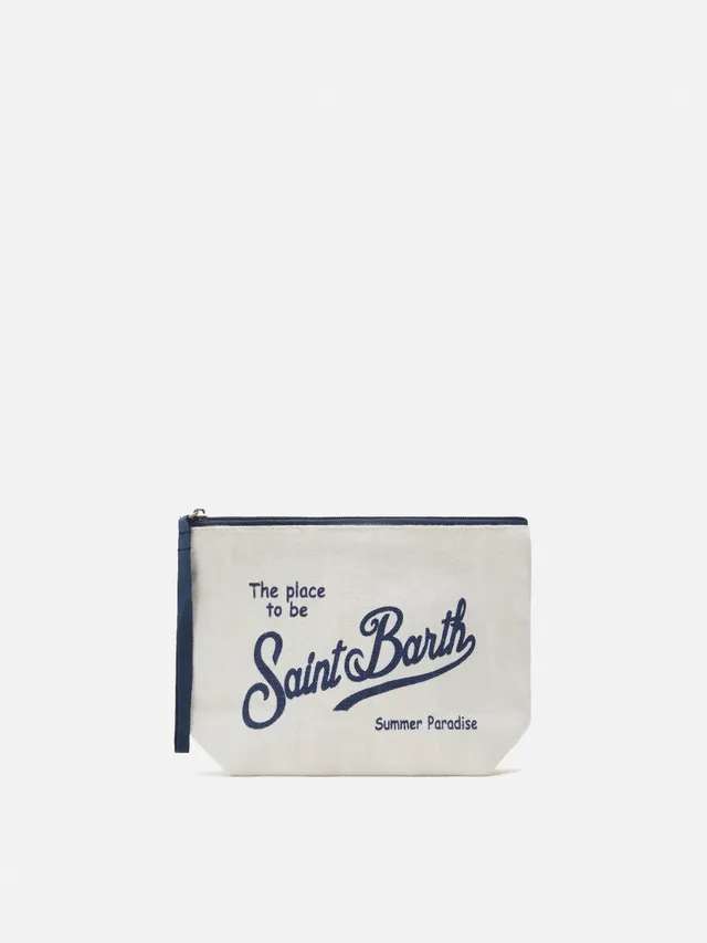mc2-saint-barth-pochette-aline-in-lino-bianca-23x15-5-cm image 1