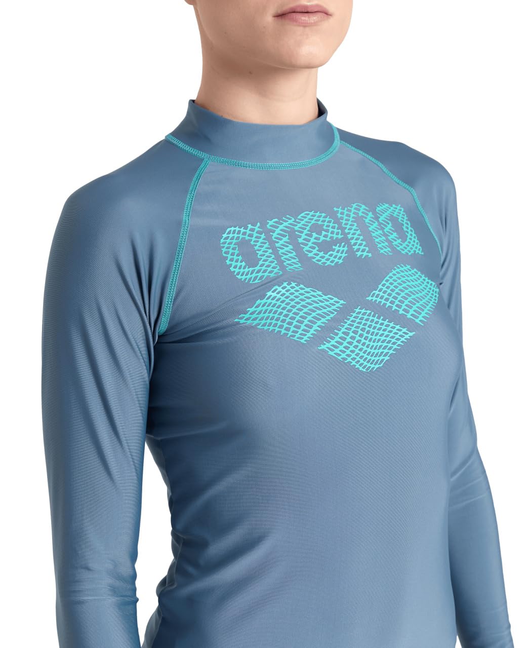 arena-rash-vest-l-s-graphic-maglia-termica-donna-manica-lunga-upf-40 image 4