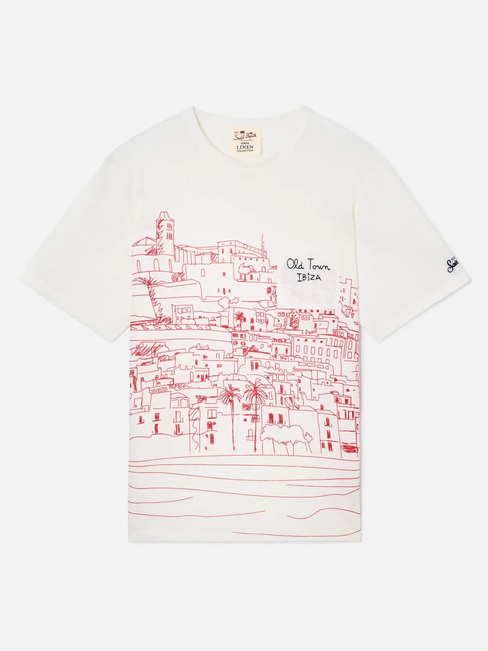 mc2-saint-barth-t-shirt-ecstasea-uomo-in-lino-jersey-bianca-stampa-ibiza image 1