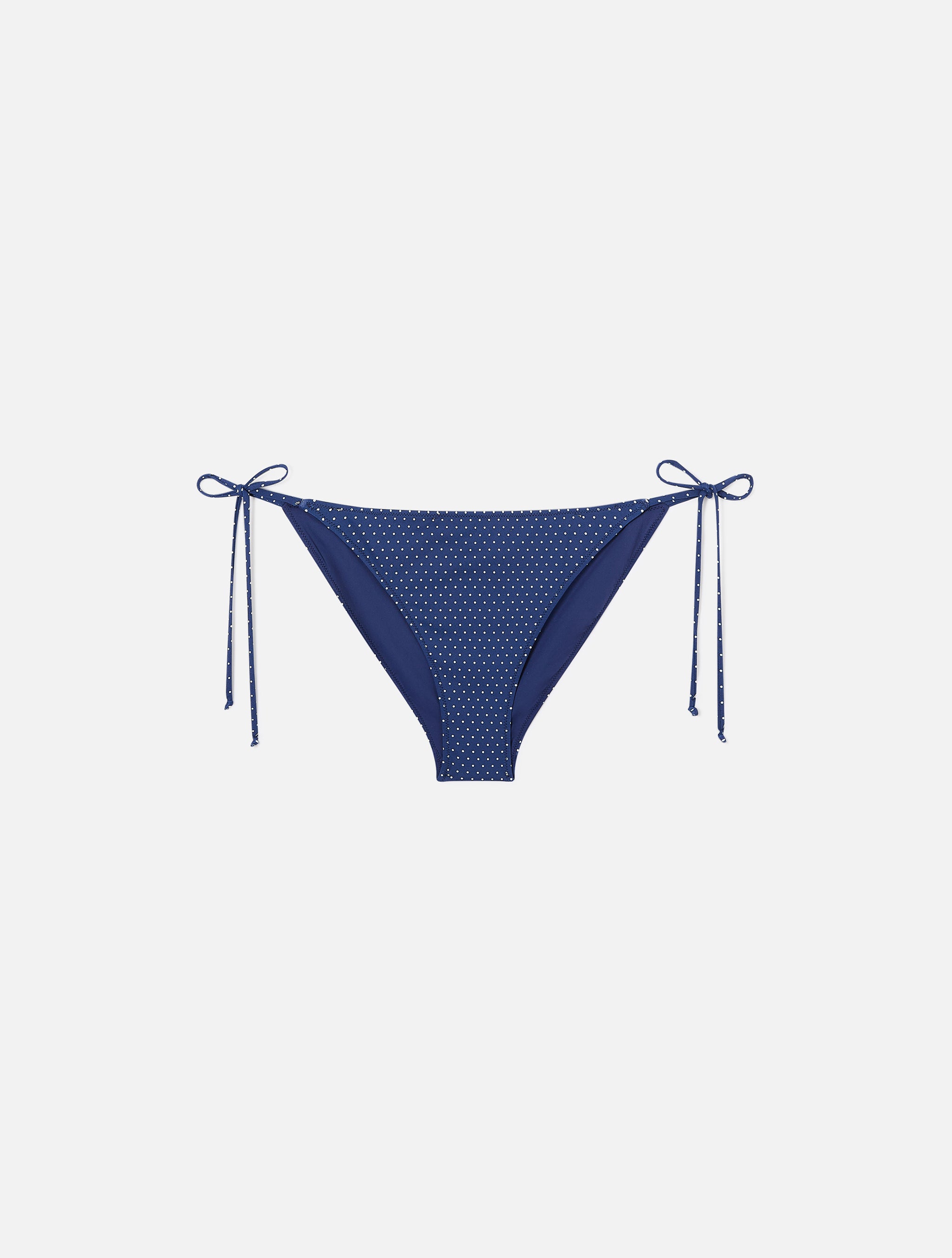 mc2-saint-barth-virgo-slip-mare-classico-micro-pois-blu image 1