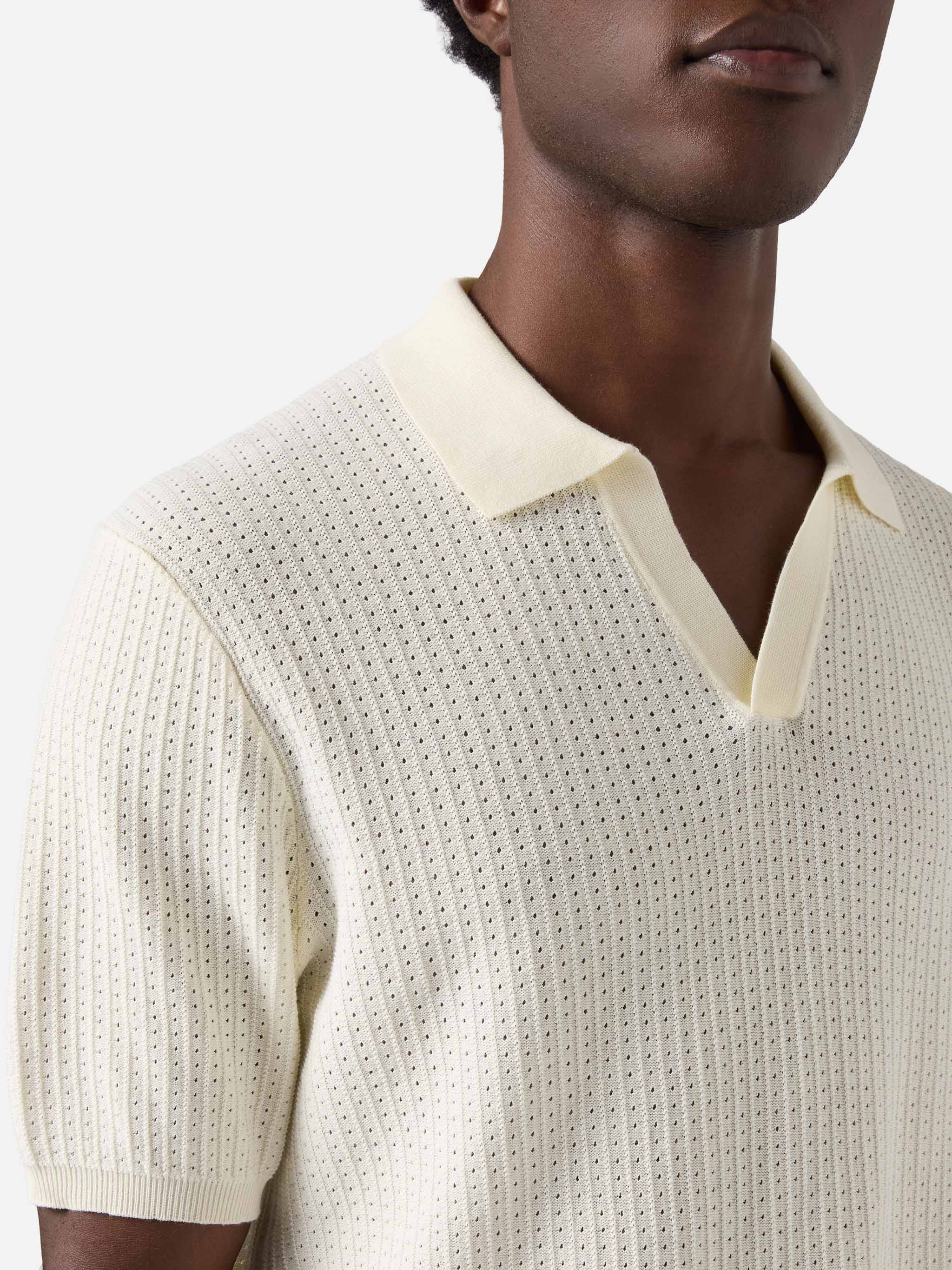 mc2-saint-barth-polo-sloan-net-in-cotone-pregiato-high-twist-beige image 2