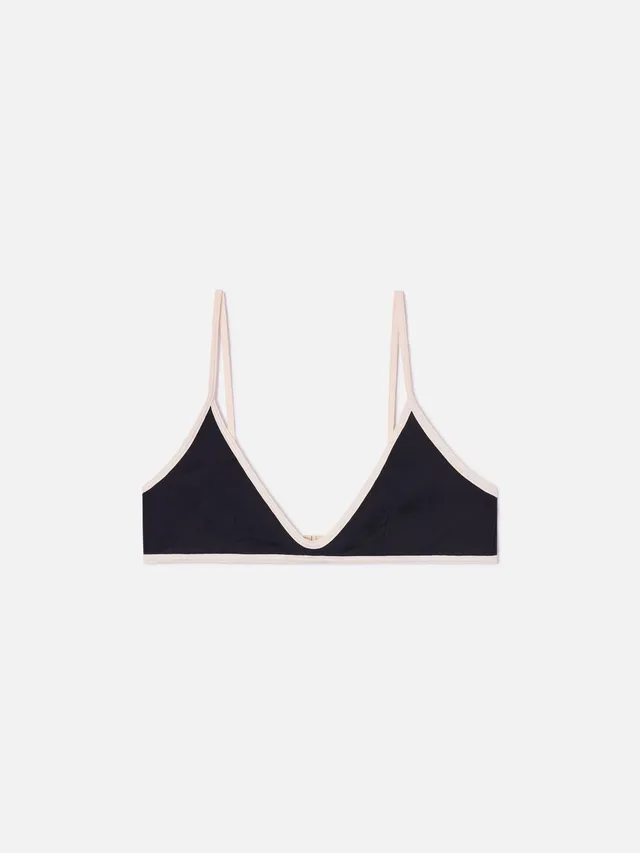 mc2-saint-barth-top-bikini-paloma-string-bralette-nero-con-profili-a-contrasto image 1