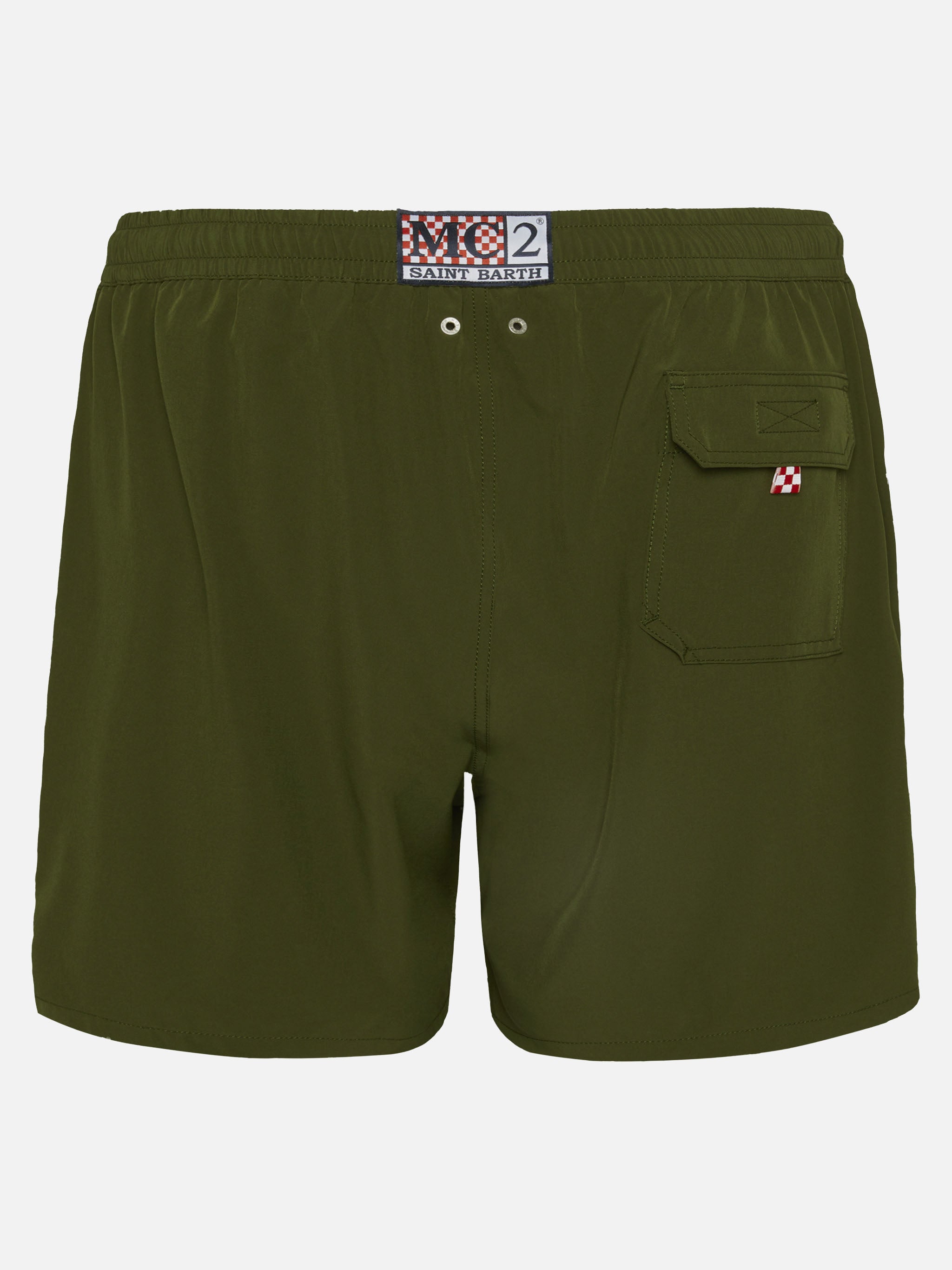 mc2-saint-barth-comfort-costume-mare-uomo-verde-militare-con-ricamo-st-barth image 2