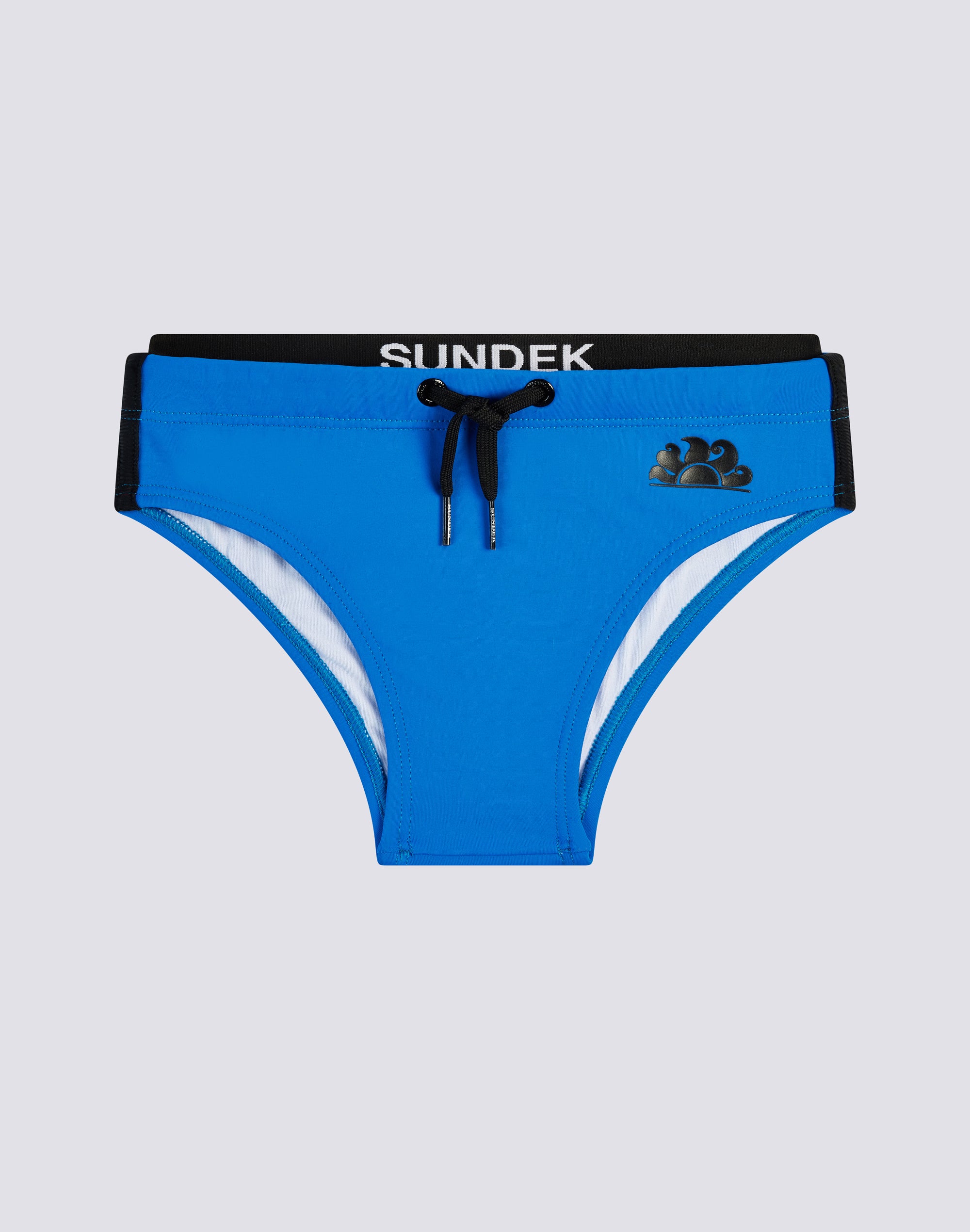 sundek-slip-mare-bimbo-con-banda-elastica-logo-a-contrasto image 1