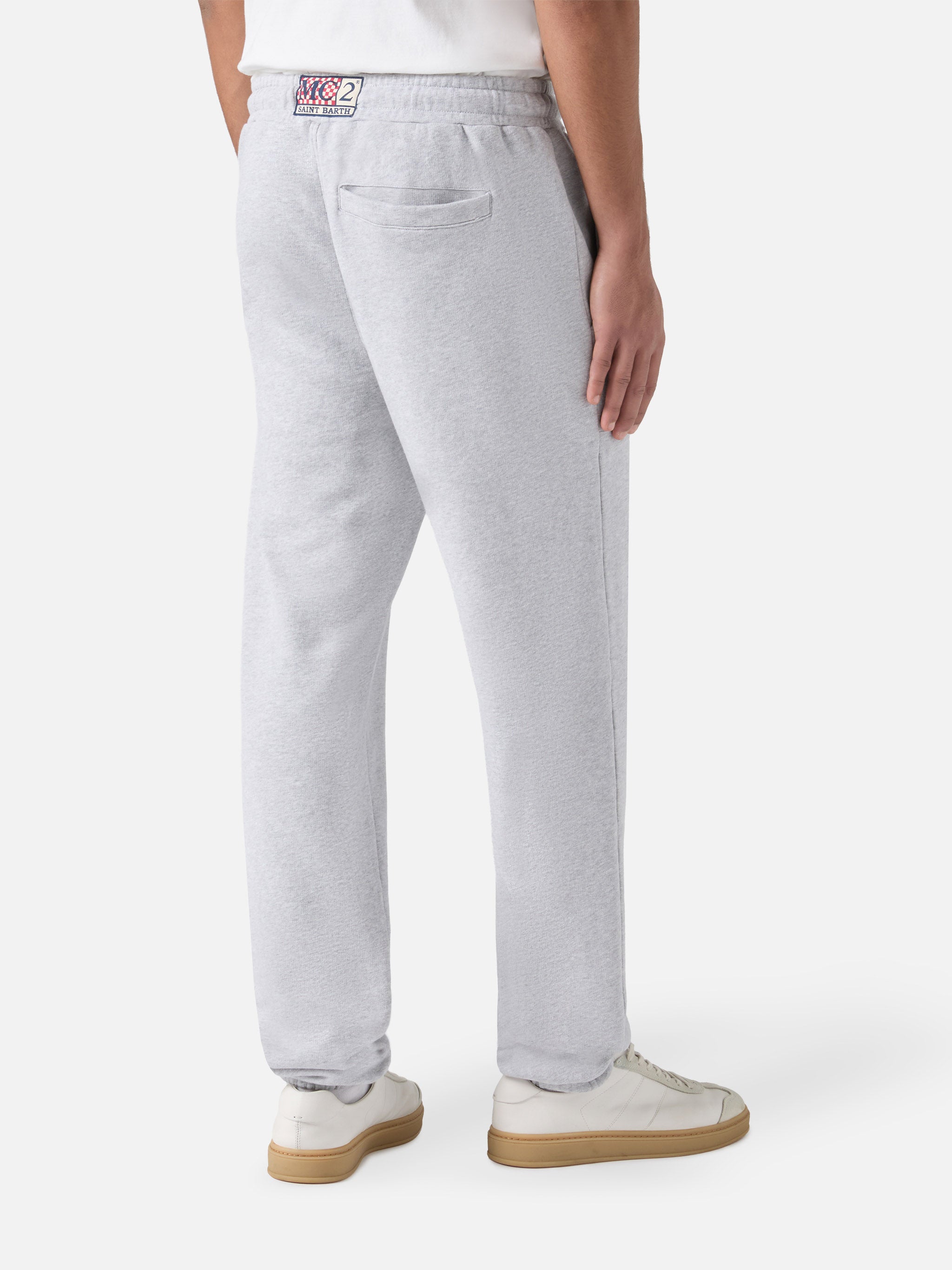 mc2-saint-barth-bolt-pantaloni-sportivi-uomo-grigio-m-lange image 3