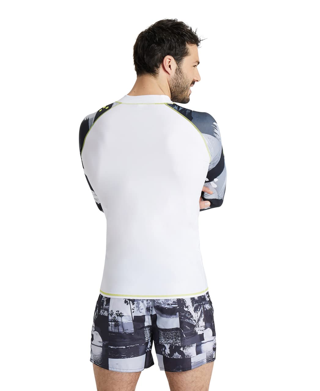 arena-rash-vest-allover-maniche-lunghe-uomo image 3