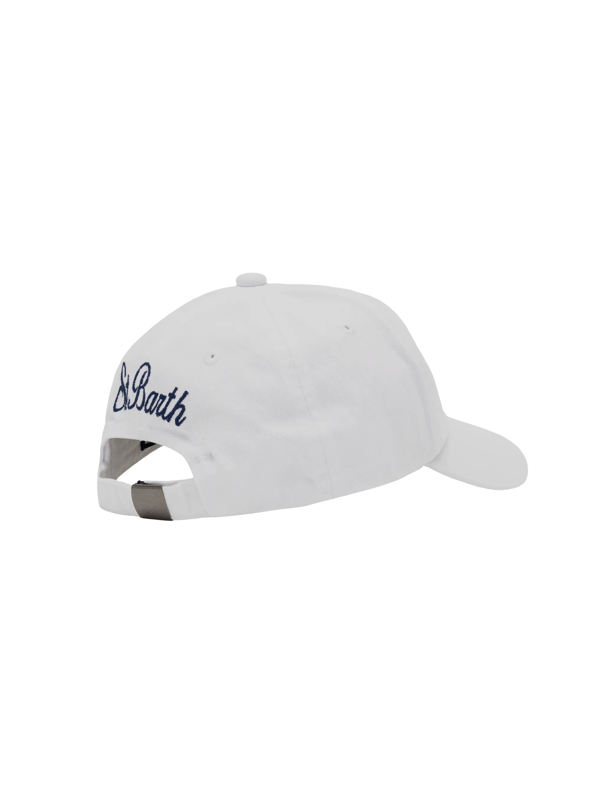 cappellino-mc2-saint-barth-davis-jr-in-denim-bianco-con-ricamo-fun-in-the-sun image 3