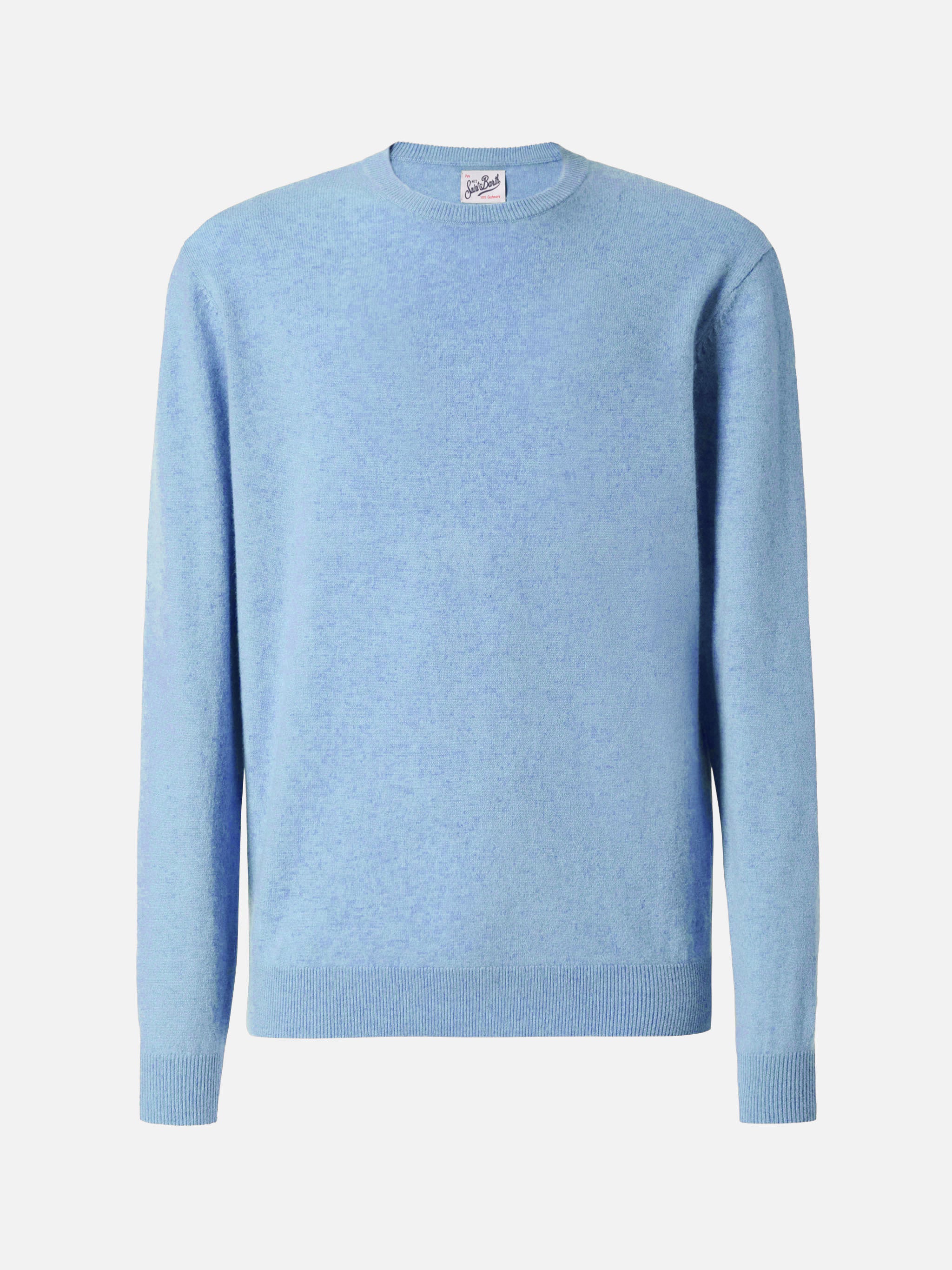 mc2-saint-barth-maglione-regent-100-cashmere-azzurro-girocollo-uomo image 5