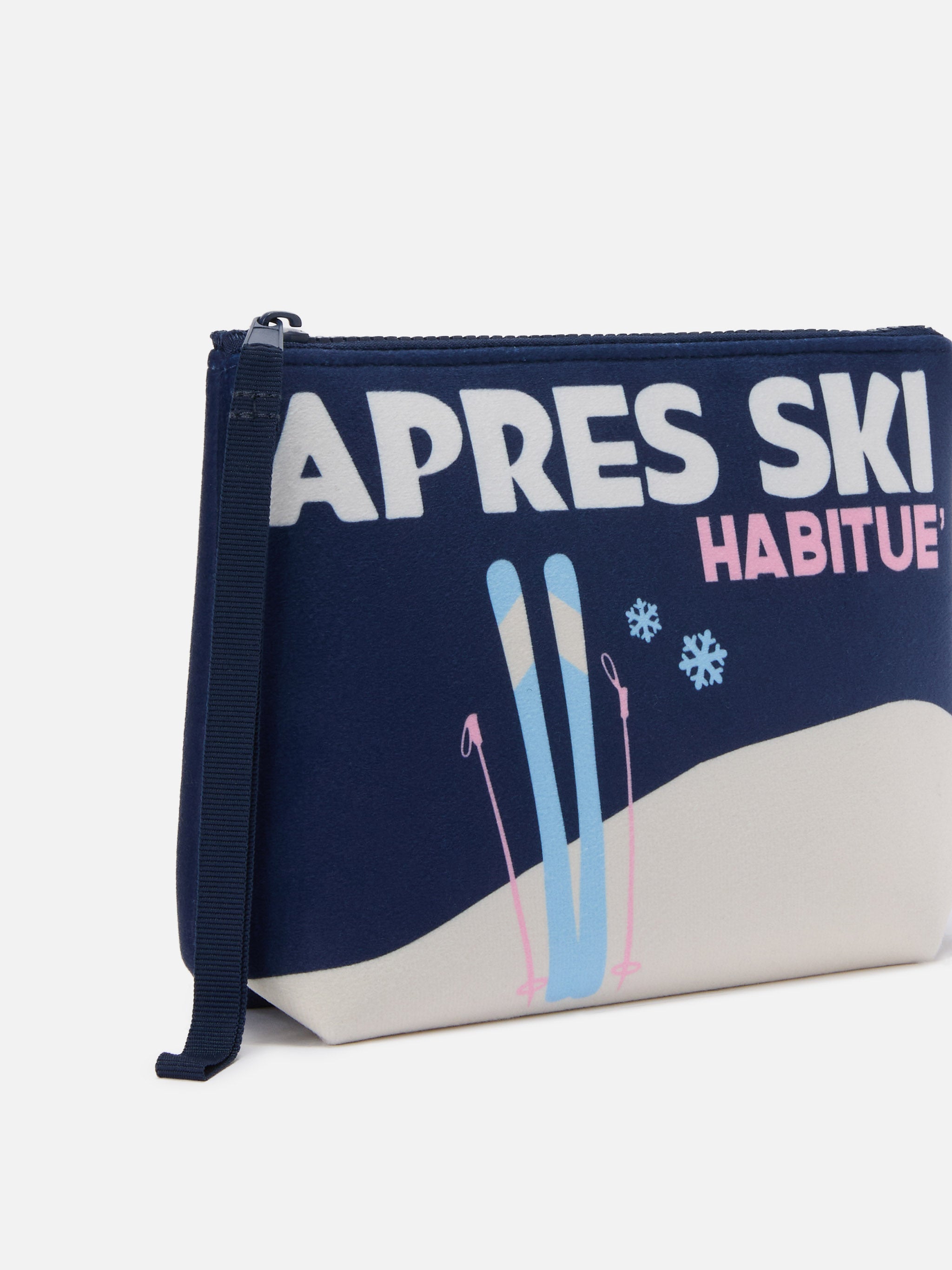 mc2-saint-barth-aline-pochette-effetto-lana-stampa-apr-s-ski-blu image 2