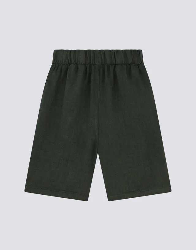 sundek-b015wkli5tc-walkshorts-bambino-in-lino-tinto-capo image 1
