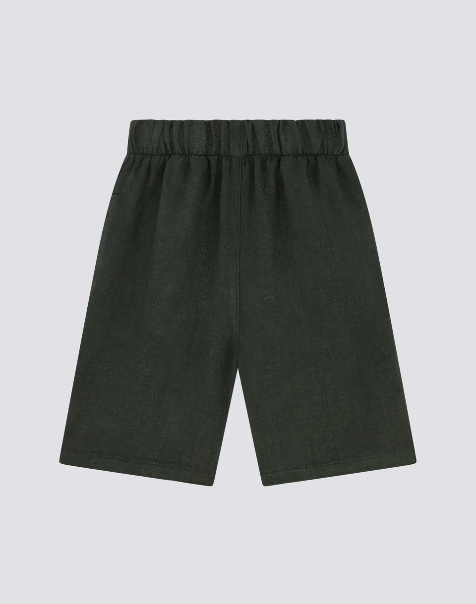 sundek-b015wkli5tc-walkshorts-bambino-in-lino-tinto-capo image 1