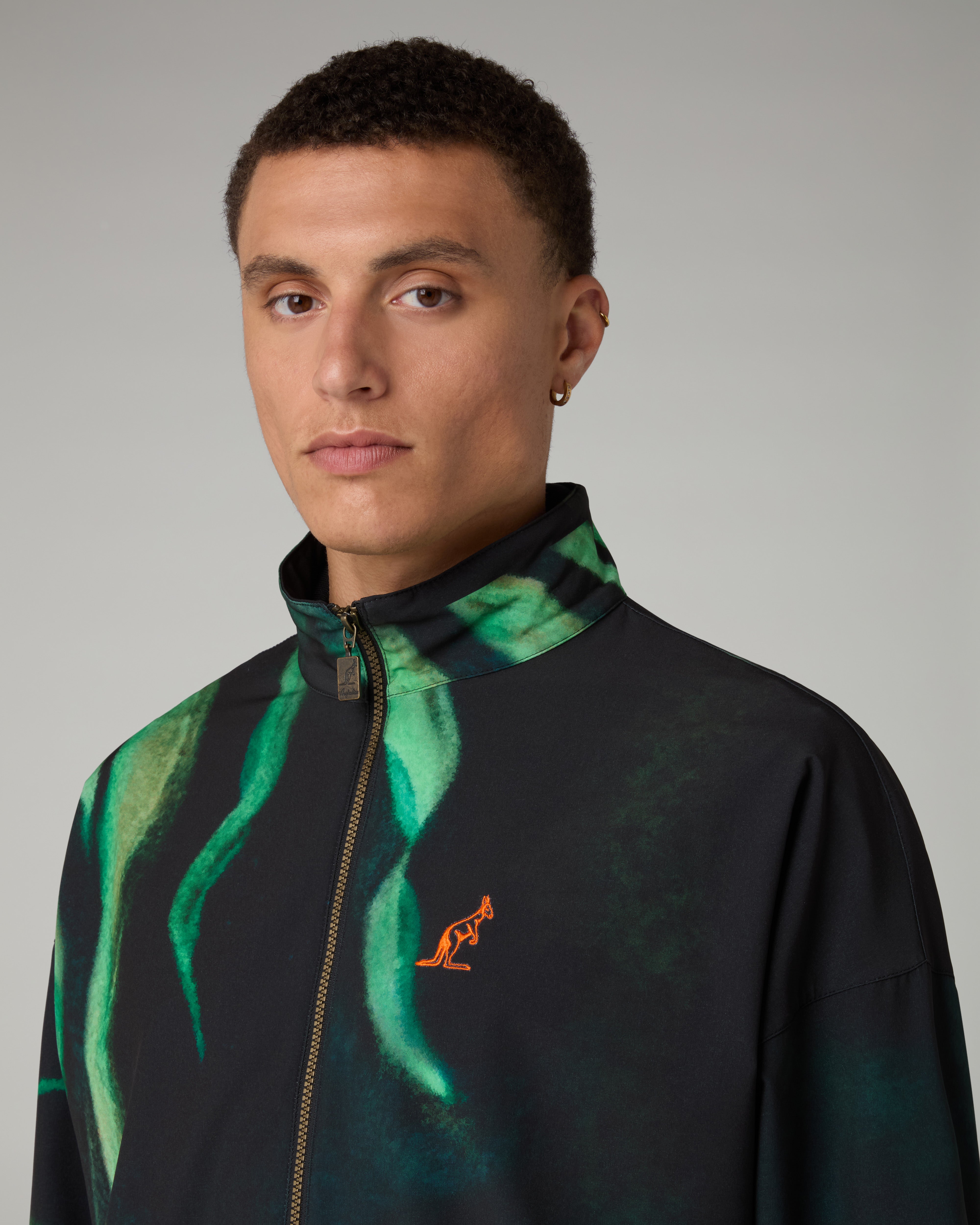 australian-blanca-track-jacket-giacca-bi-elastica-foderata-nera-made-in-italy image 4