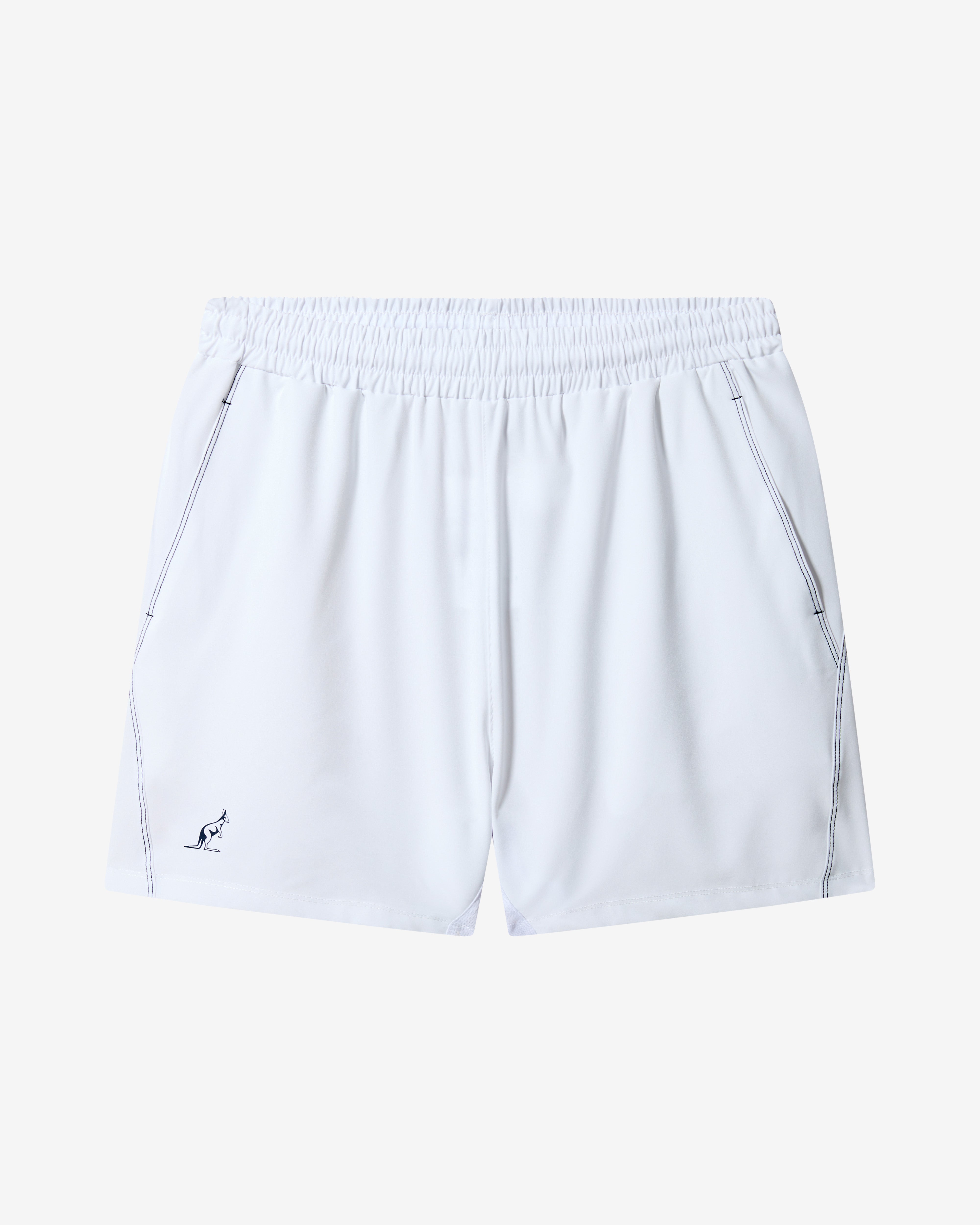 australian-ultra-short-short-tennis-bi-elastico-bianco-traspirante image 6