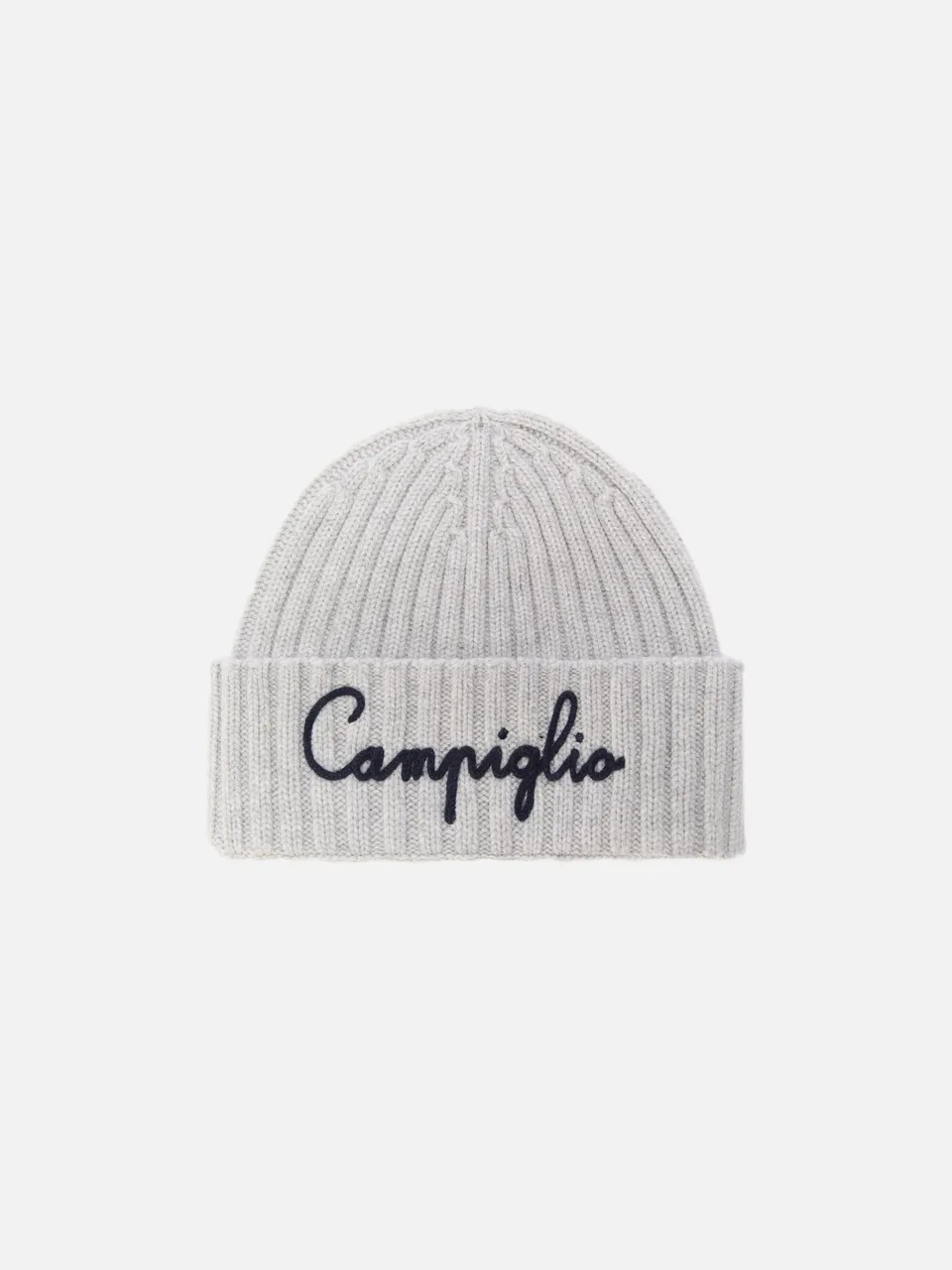 mc2-saint-barth-wengen-berretto-misto-cashmere-grigio-con-ricamo-campiglio image 1