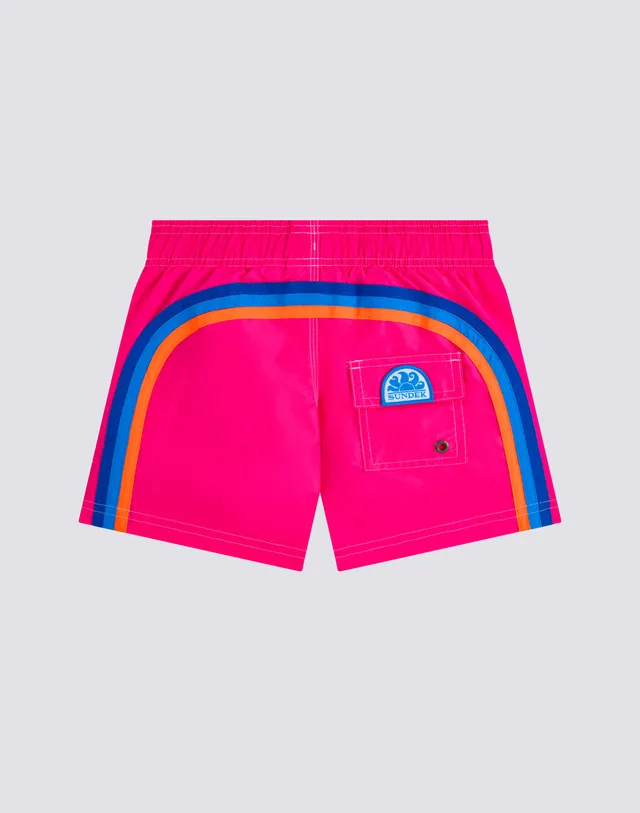 sundek-iconic-b504bdta100-costume-bambino-corto-nylon-taffet image 1
