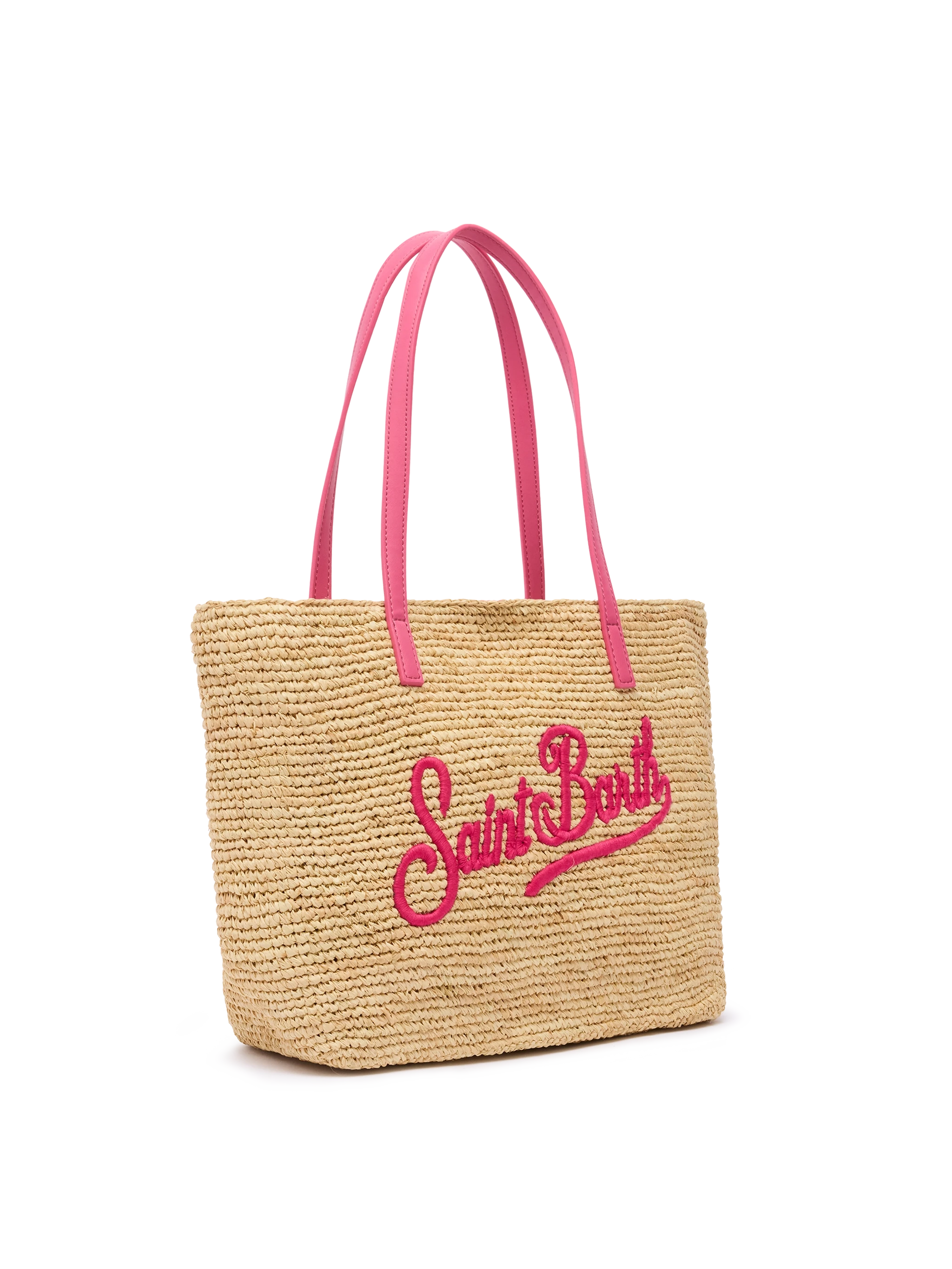 mc2-saint-barth-rafia-city-mid-bag-beige-con-logo-ricamato-26x23x14-cm image 4