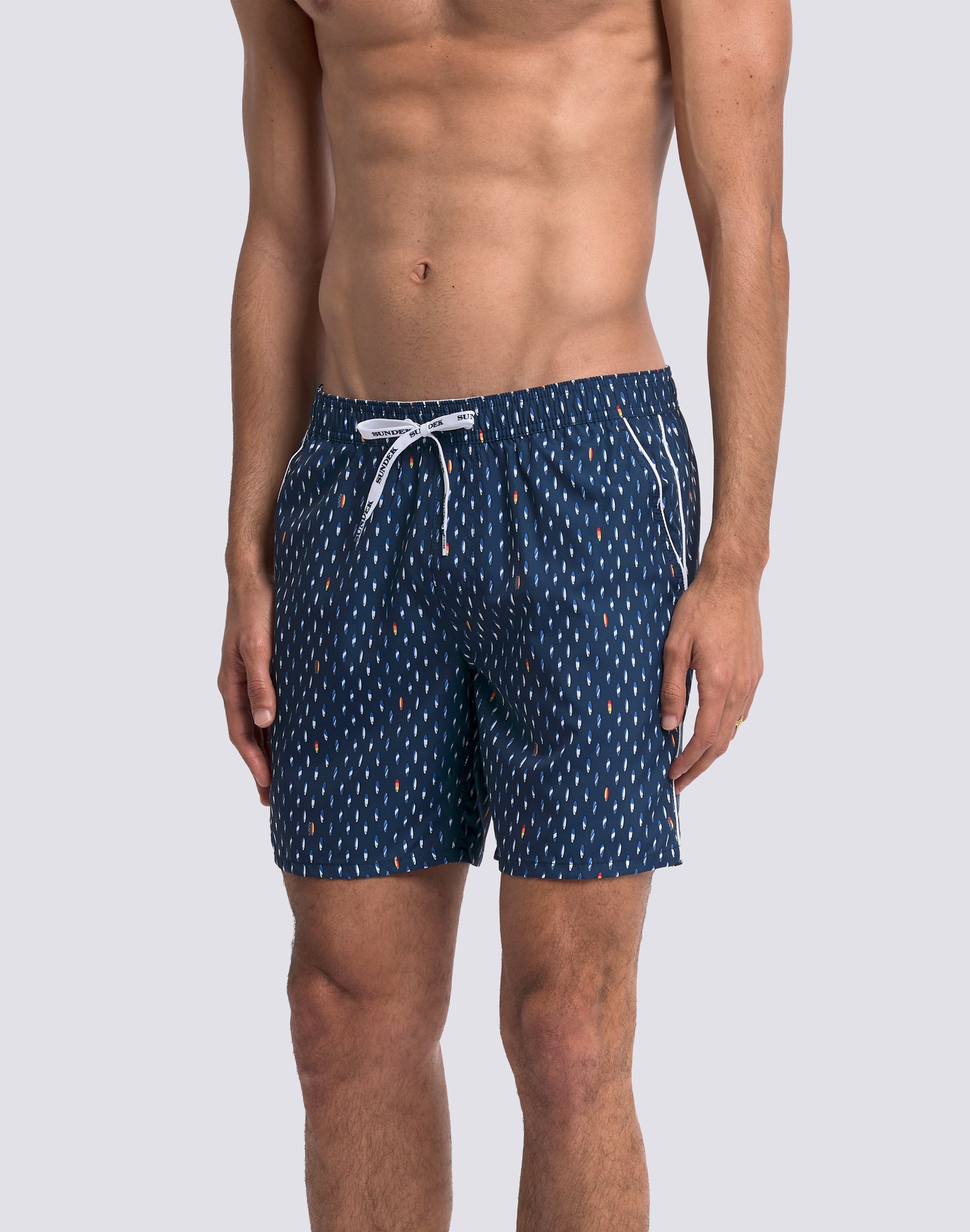 sundek-pervis-m420-costume-uomo-media-lunghezza-stampa-rice-surf-in-repreve image 4