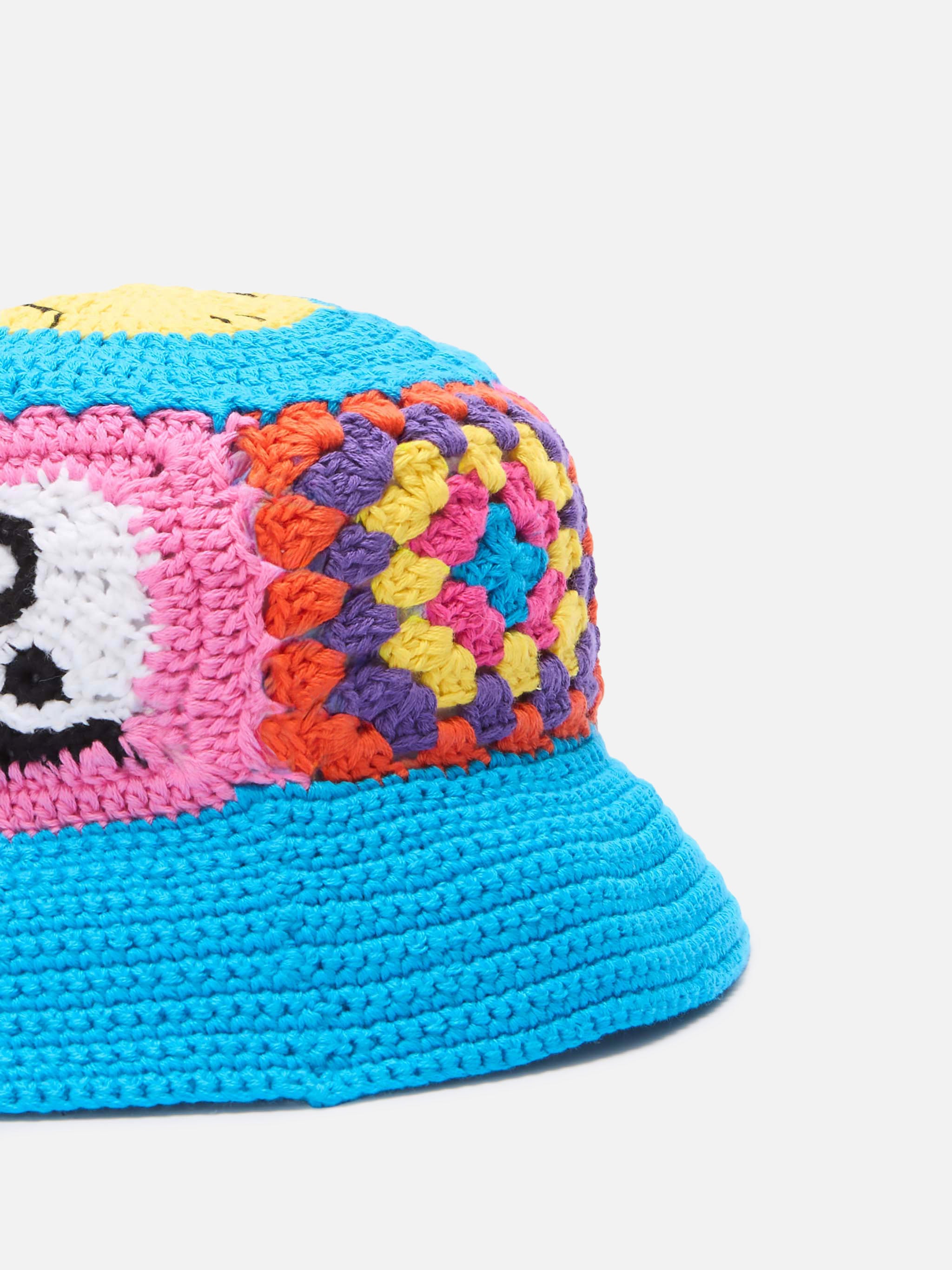 mc2-saint-barth-cappello-crochet-jr-multicolor-piastrelle-bambina image 2