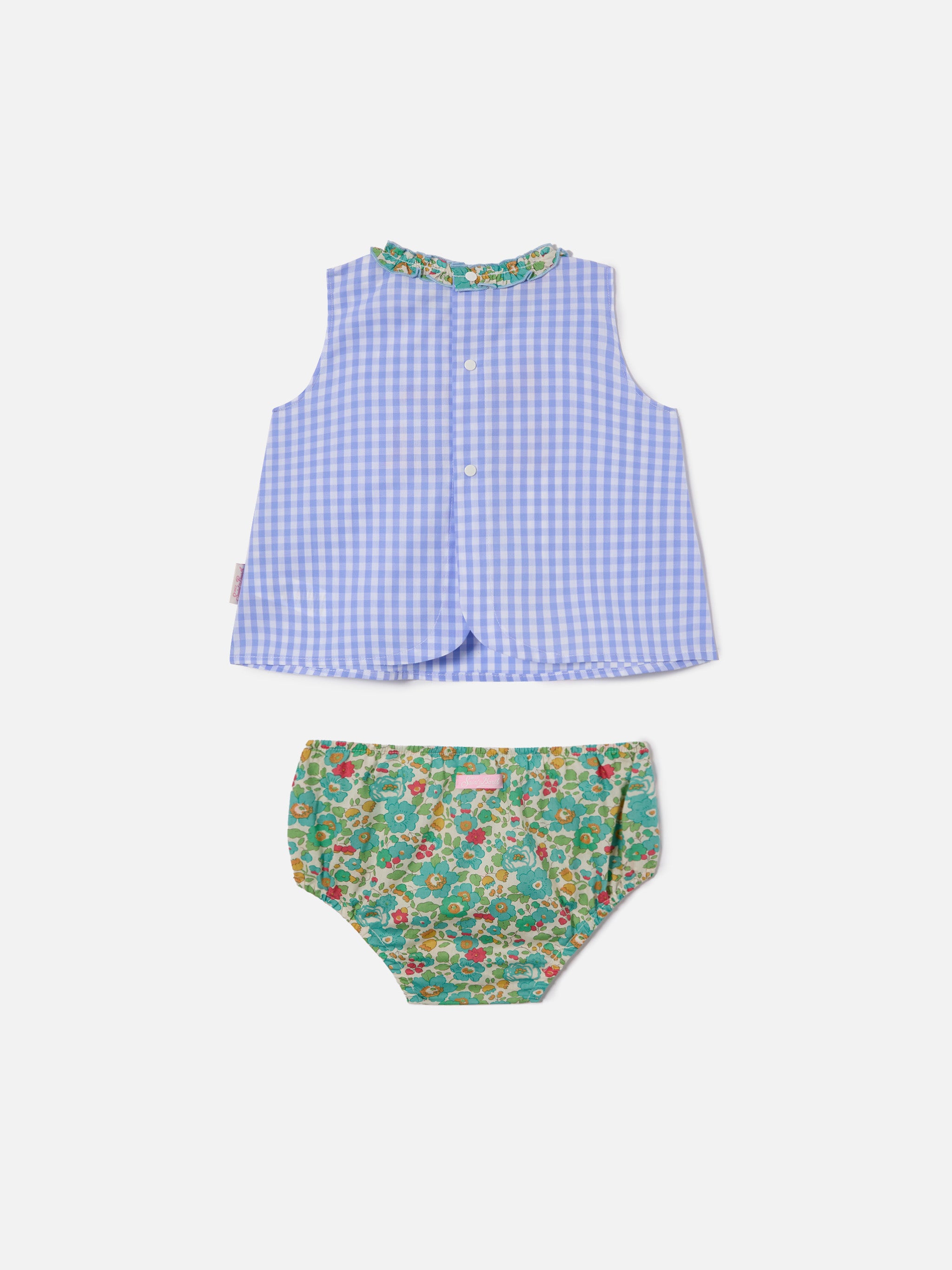 mc2-saint-barth-set-abbie-neonata-scamiciato-e-copri-pannolino-in-liberty-fabric image 3