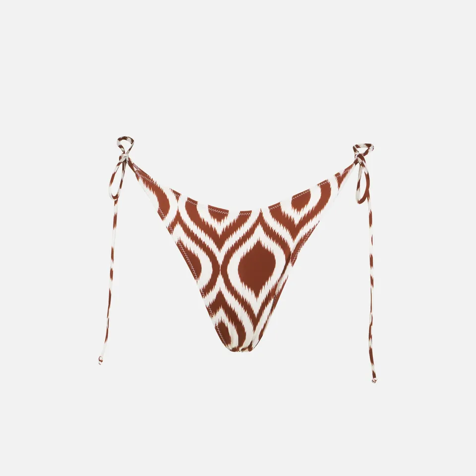 mc2-saint-barth-marielle-slip-mare-ikat-marrone-e-bianco image 1