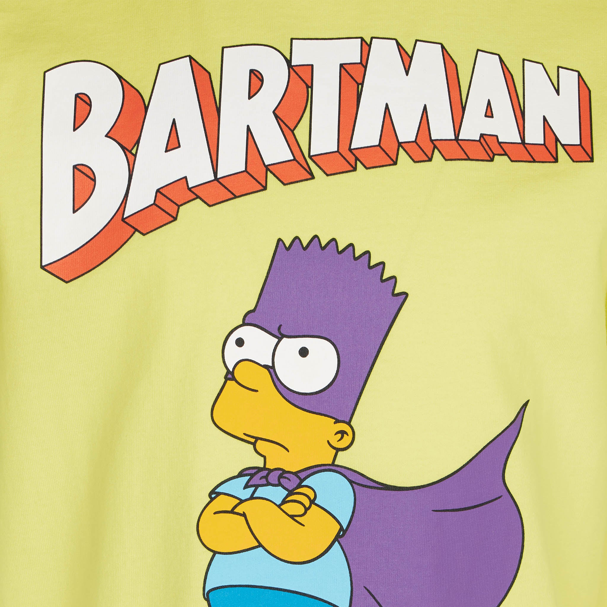 mc2-saint-barth-t-shirt-gialla-bambino-bartman-special-edition-simpsons image 2