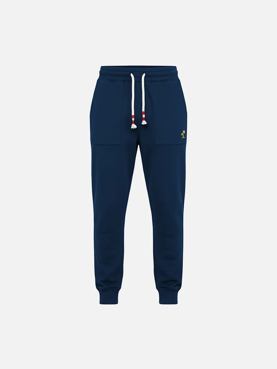 mc2-saint-barth-pantaloni-tuta-bolt-jr-blu-melange-in-cotone-boy image 1