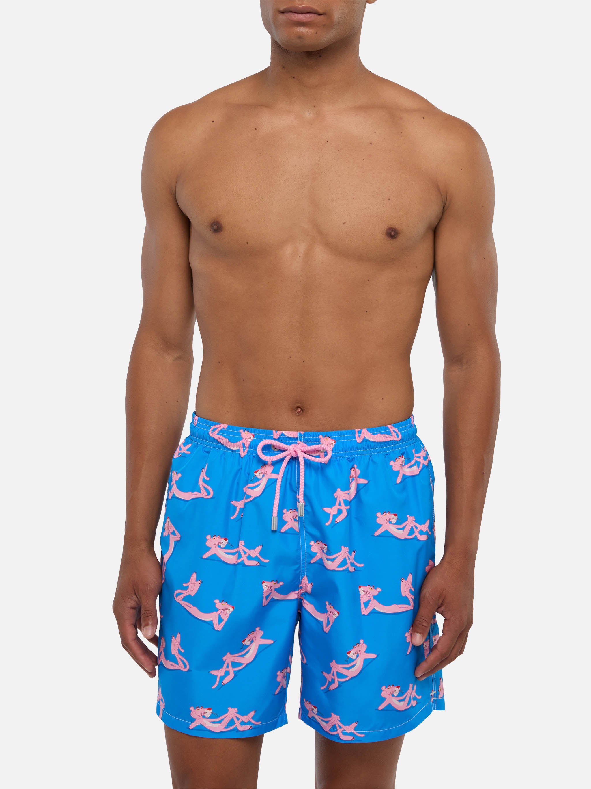 mc2-saint-barth-costume-mare-lighting-uomo-pantera-rosa-special-edition image 3