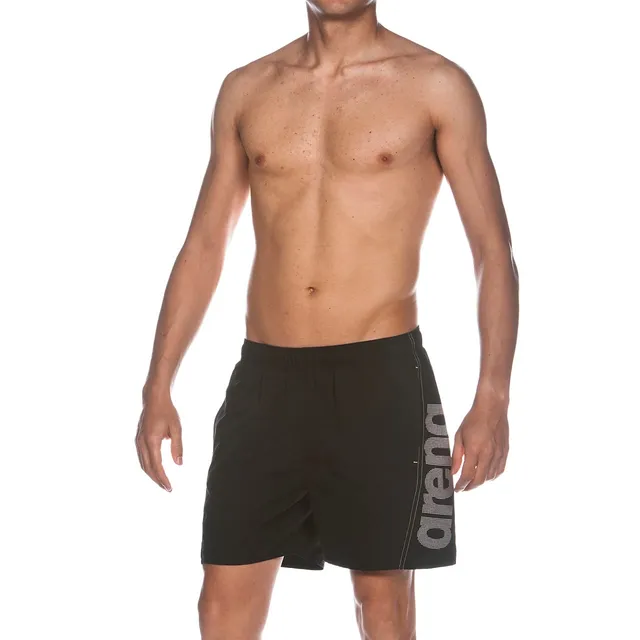 arena-fundamentals-pantaloncini-da-spiaggia-uomo-corti-con-logo image 1