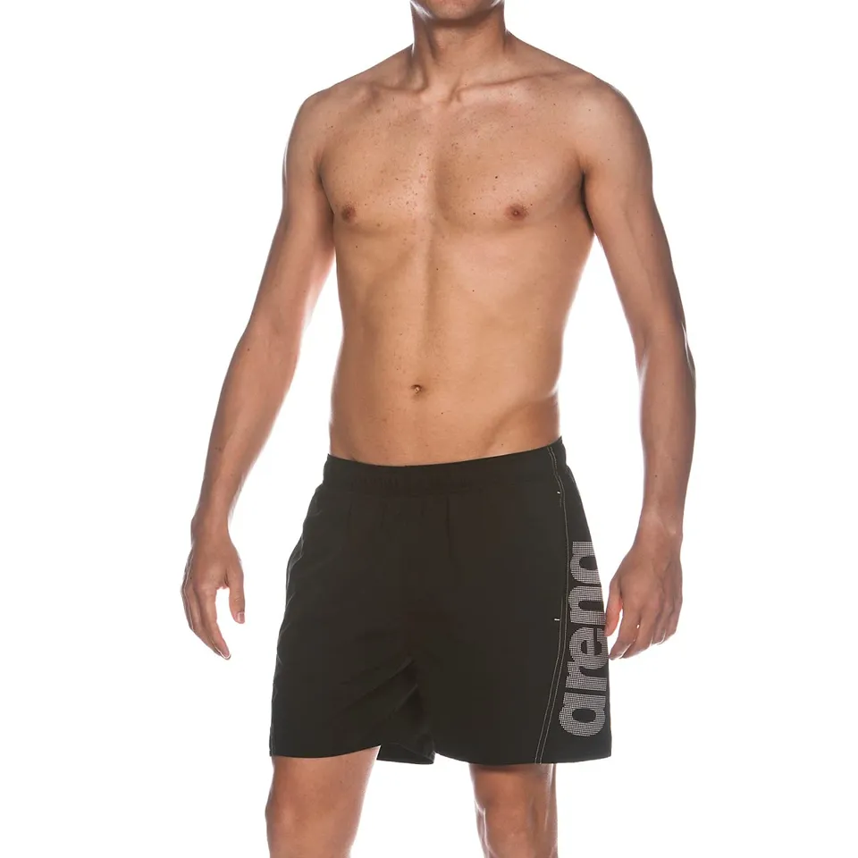 arena-fundamentals-pantaloncini-da-spiaggia-uomo-corti-con-logo image 1