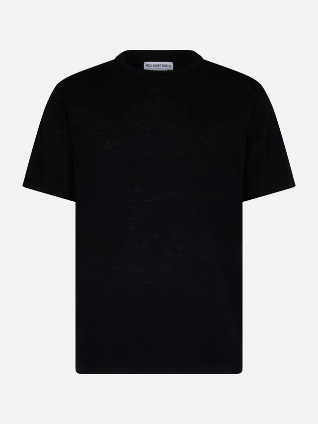 mc2-saint-barth-t-shirt-scotto-in-lana-merino-e-cashmere image 1