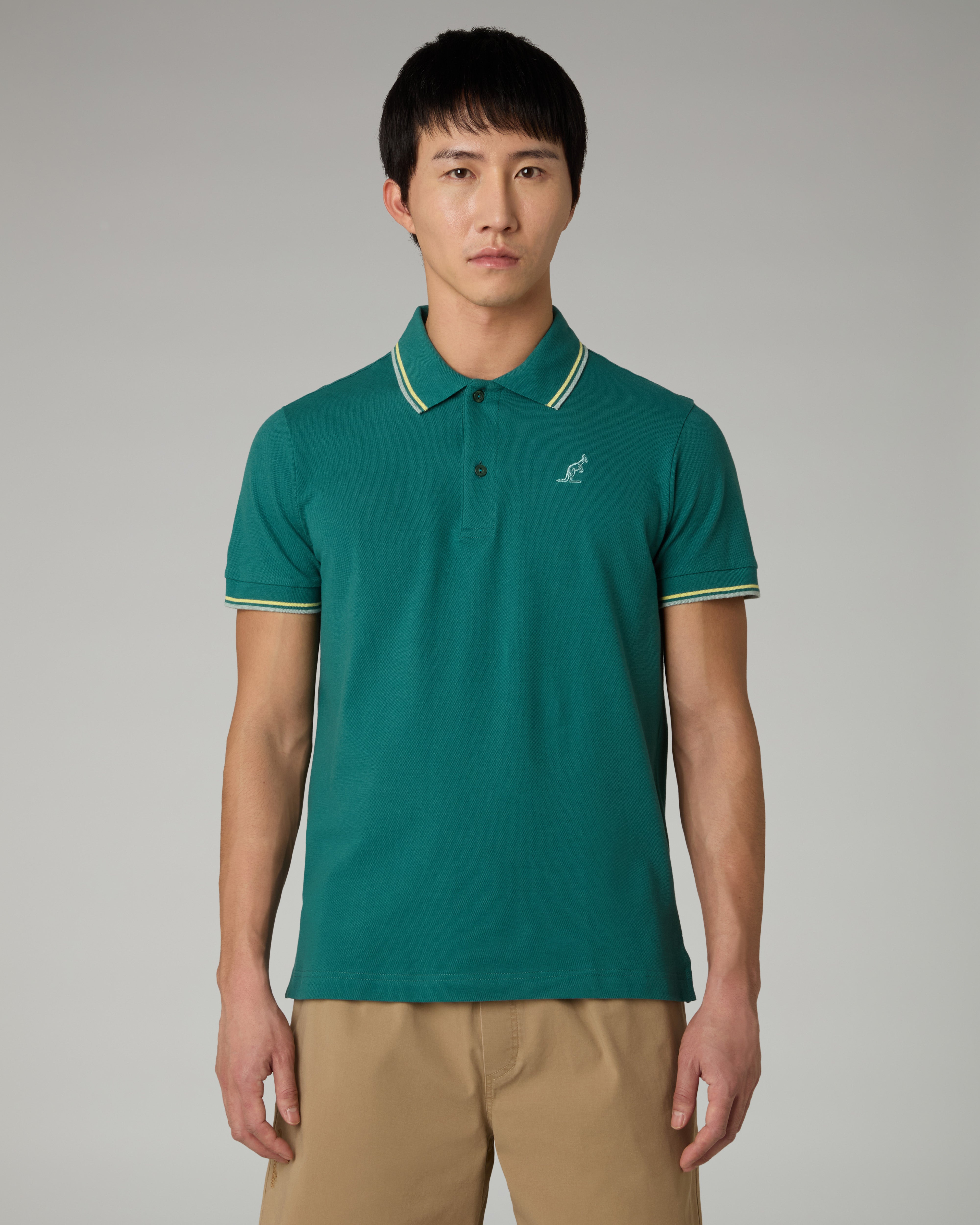 australian-stripes-polo-shirt-giungla-polo-uomo-slim-fit image 1