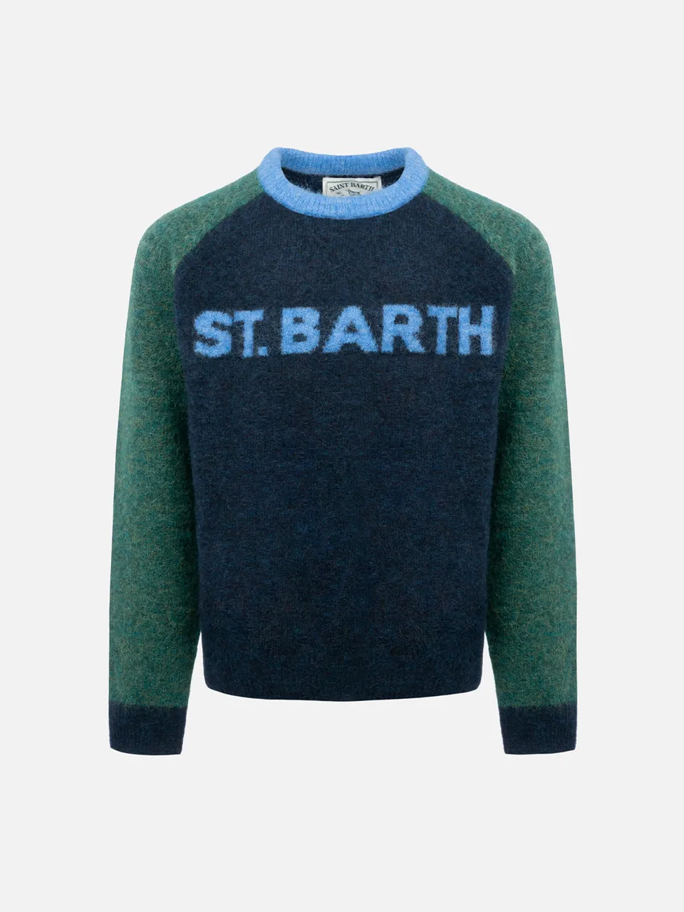 mc2-saint-barth-maglione-girocollo-bambino-douglas-blu-verde-stampa-st-barth image 1
