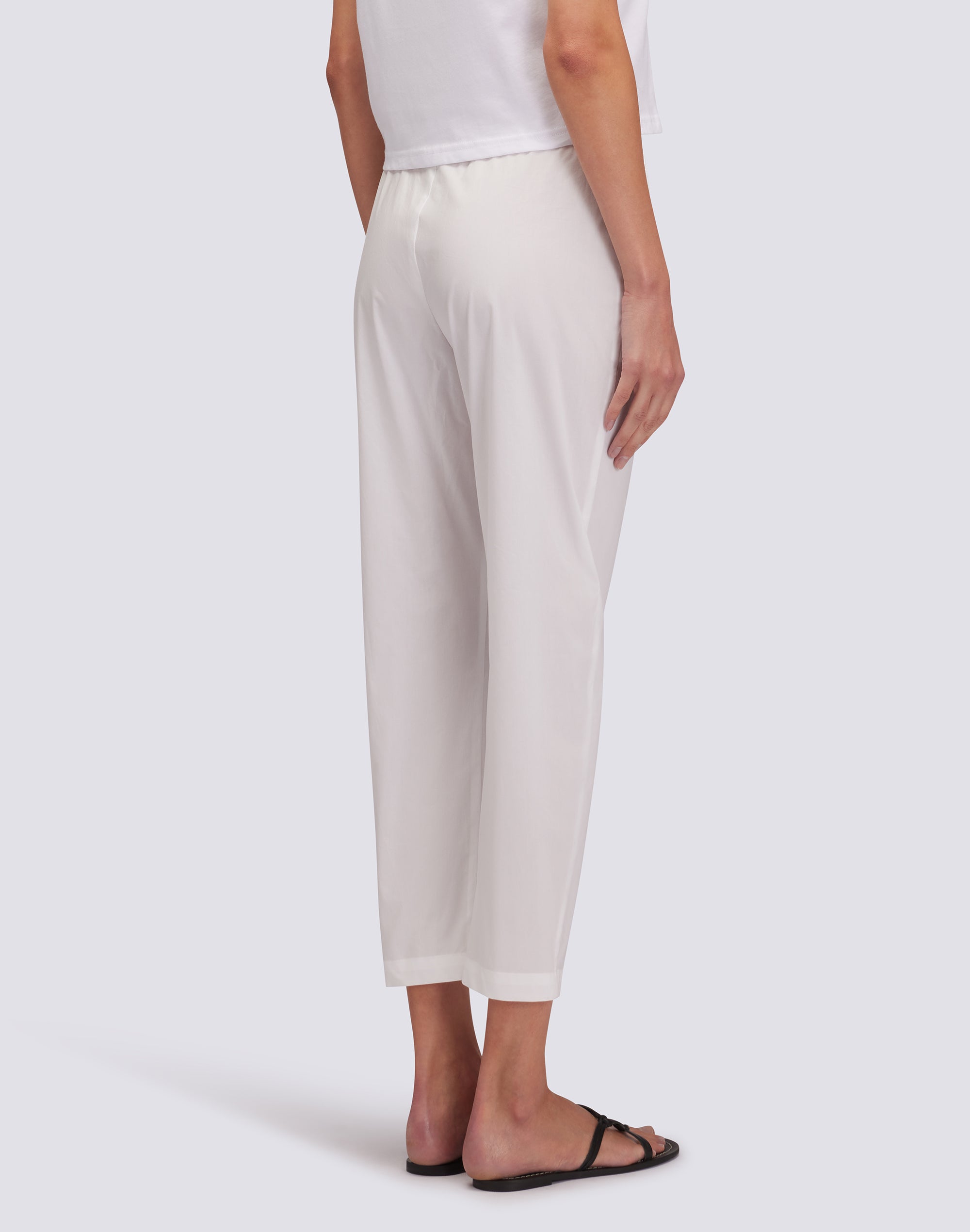 sundek-pantaloni-lunghi-in-popeline-donna-regular-a-sigaretta image 3