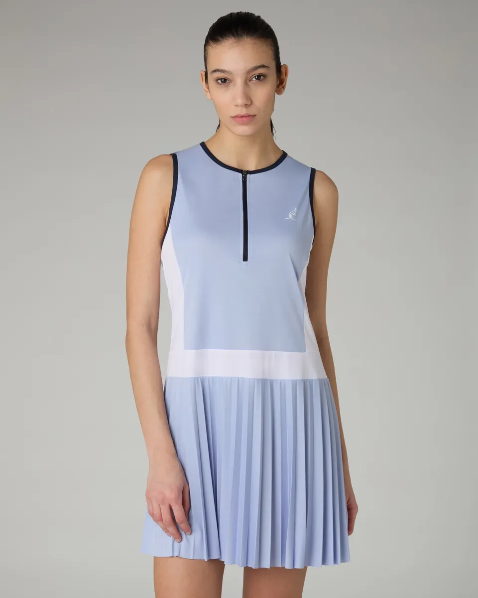 australian-absinth-dress-abito-nuvola-con-gonna-plissettata image 1