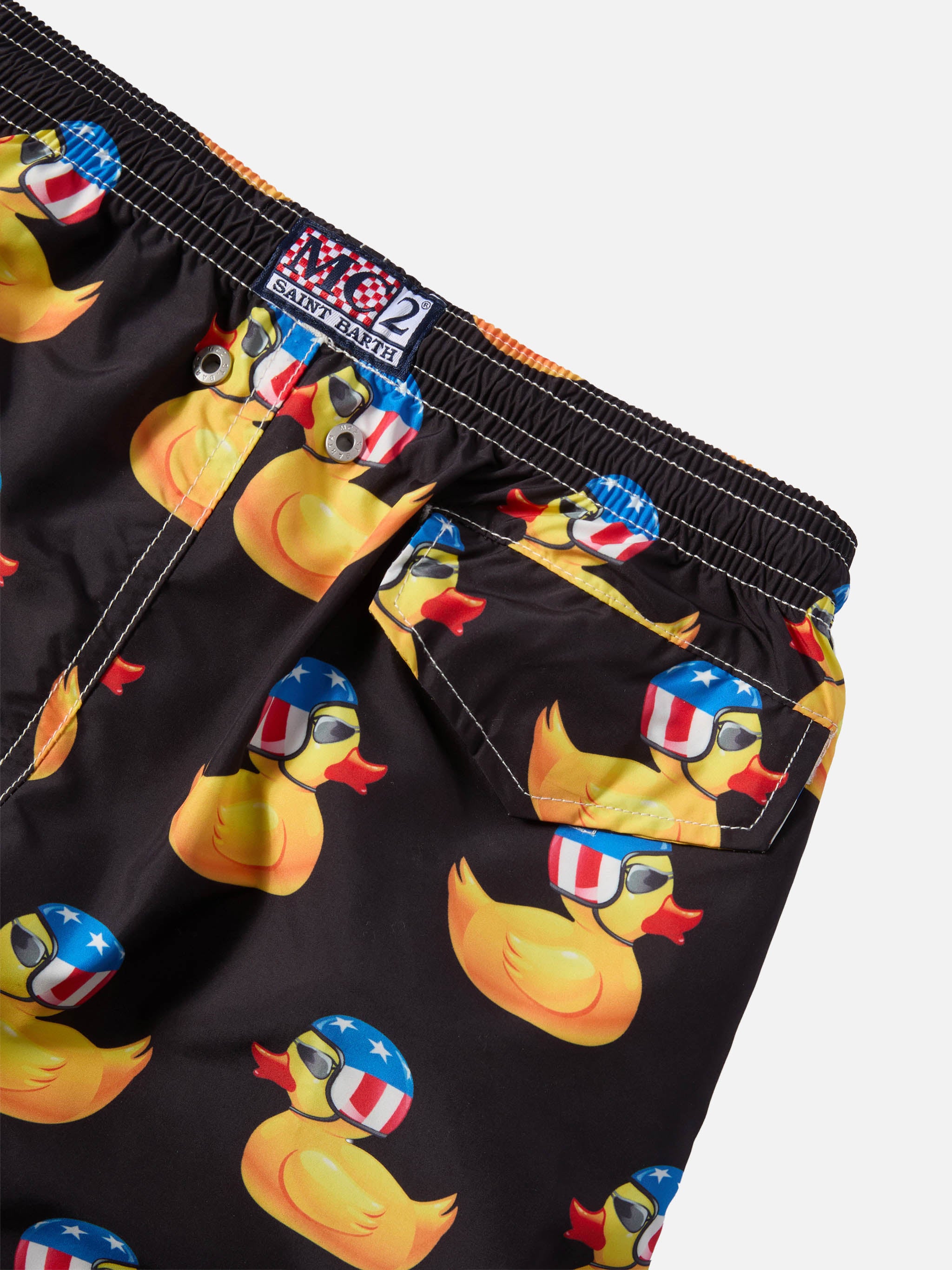 mc2-saint-barth-jean-lighting-costume-boxer-bambino-paperelle-riders-nero image 3