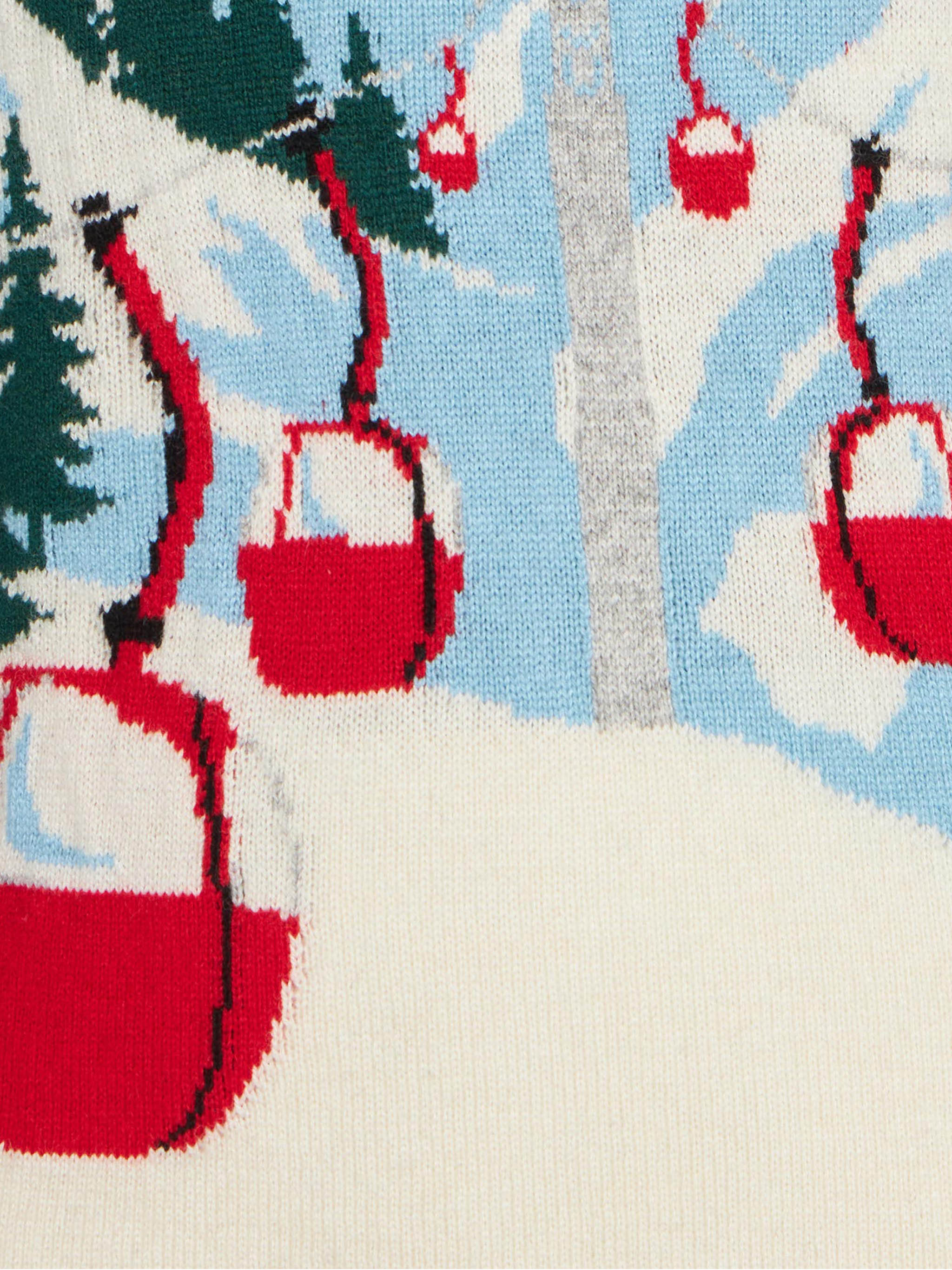 mc2-saint-barth-maglione-bambino-jacquard-courmayeur-blu-navy image 3