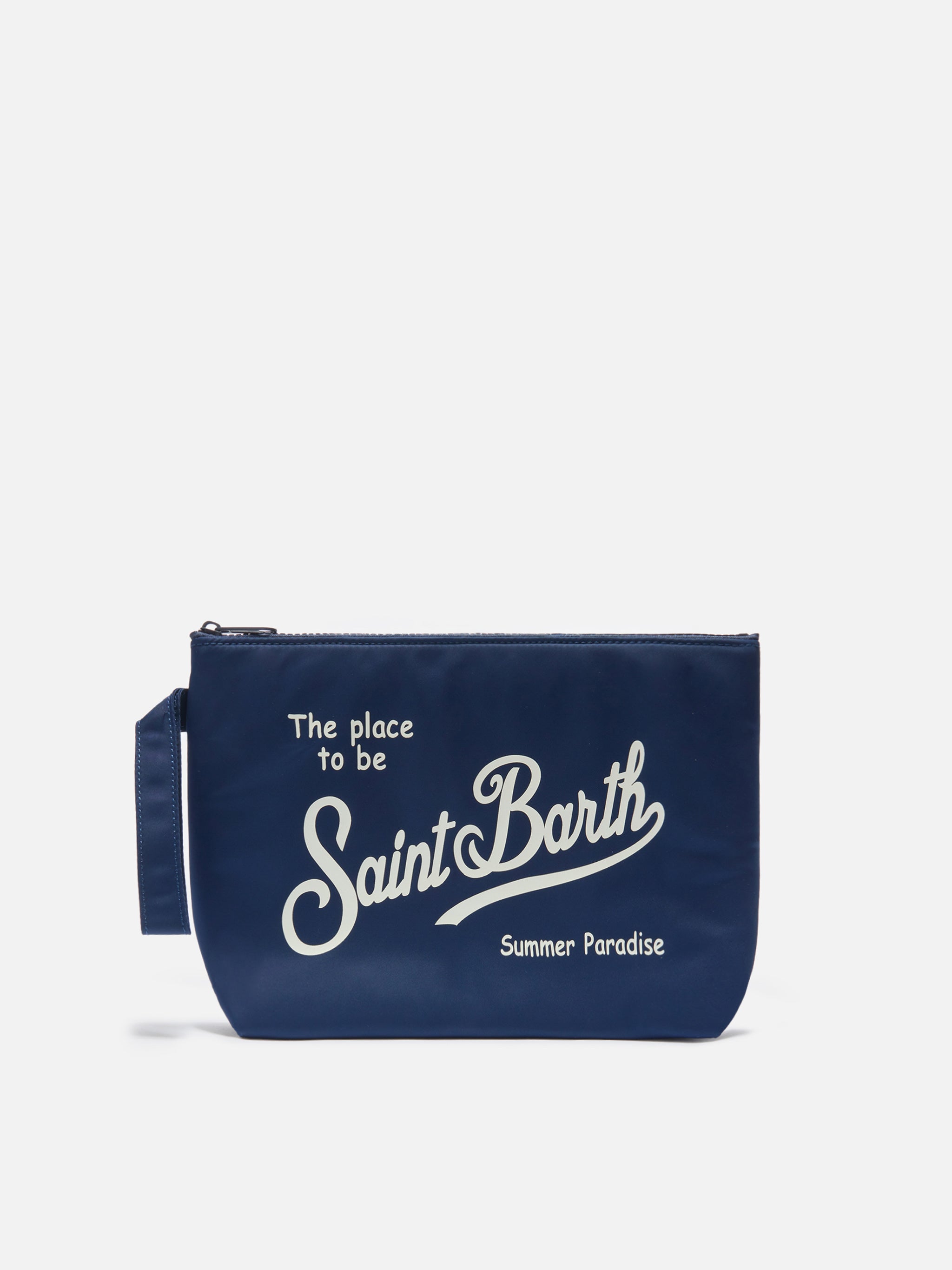 mc2-saint-barth-pochette-aline-in-nylon-blu-tinta-unita image 1