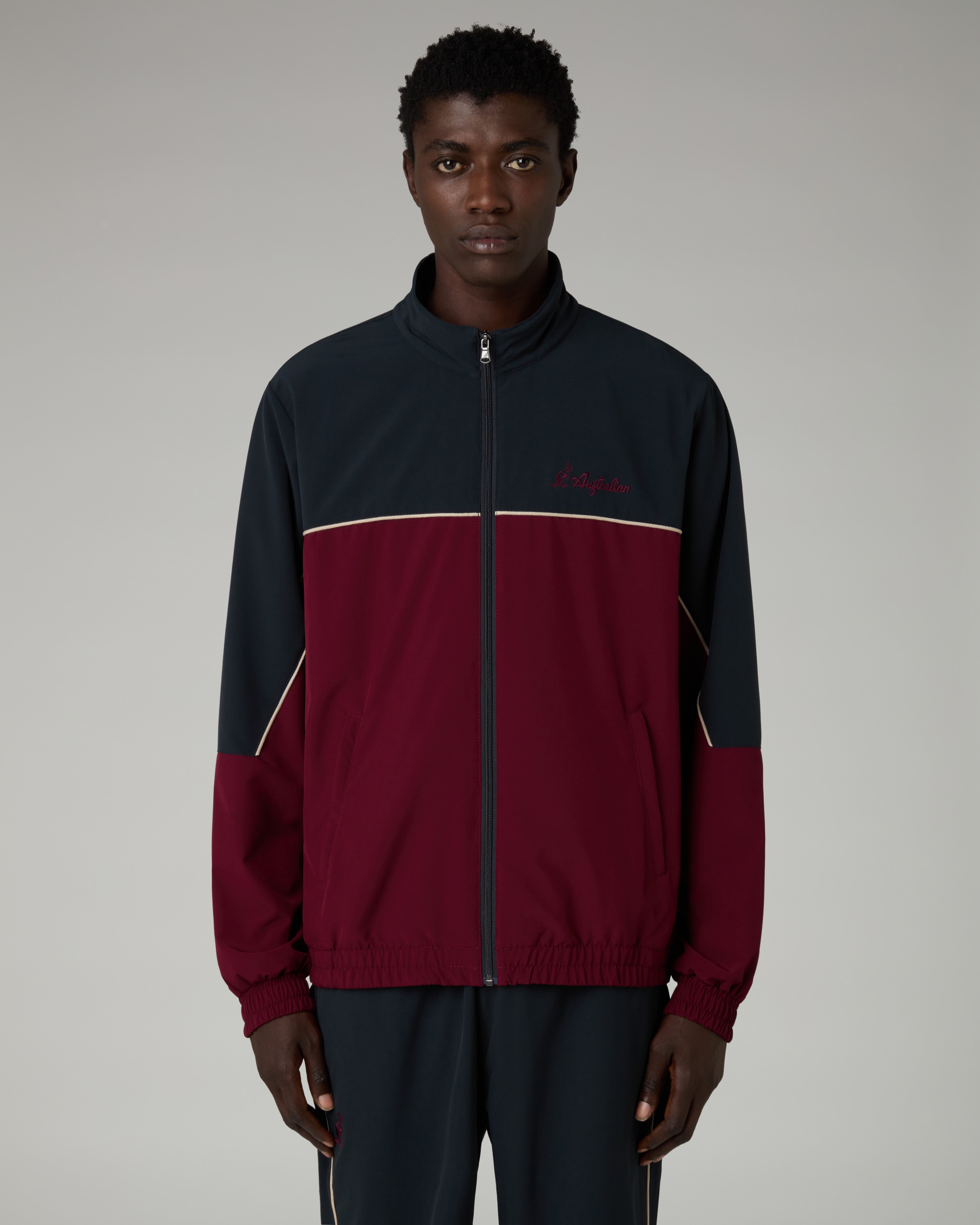 australian-color-block-slam-tuta-foderata-rubino image 3