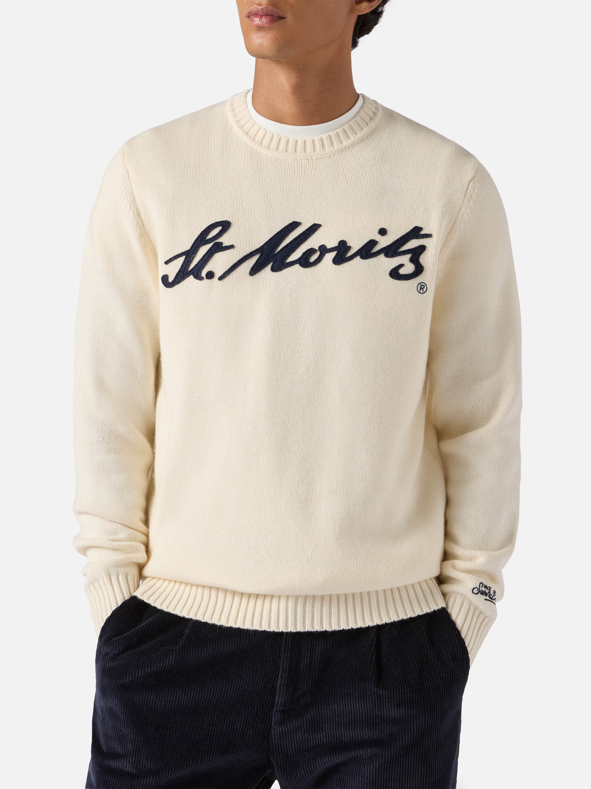 mc2-saint-barth-bombardino-light-maglione-bianco-jacquard-st-moritz-top-of-the-w image 1