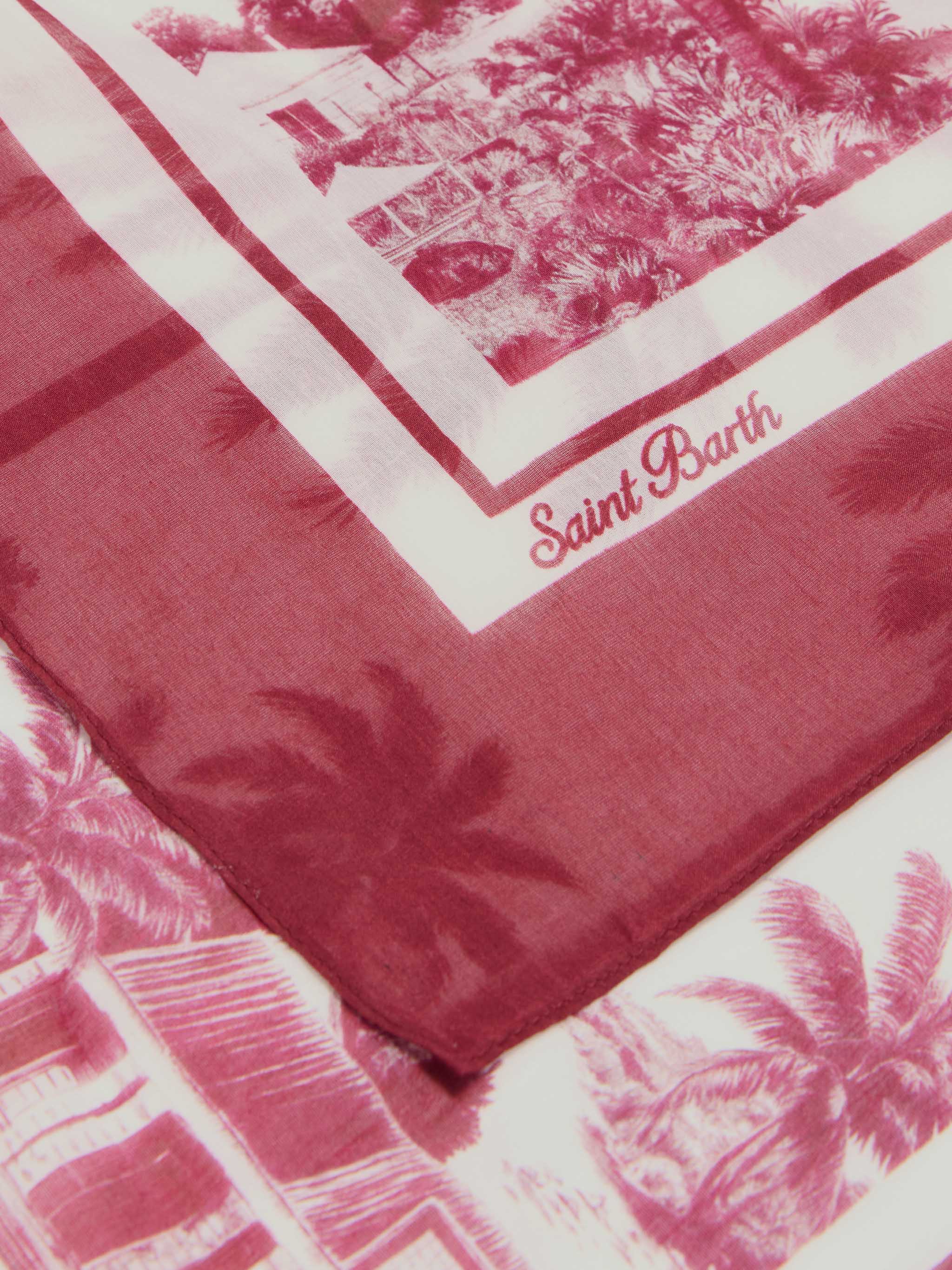 mc2-saint-barth-pareo-lungo-thaiti-misto-seta-stampa-toile-de-jouy-bordeaux image 6