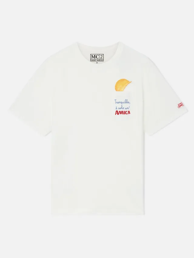 mc2-saint-barth-t-shirt-connor-uomo-in-cotone-bianca-con-taschino-amica-chips-ed image 1