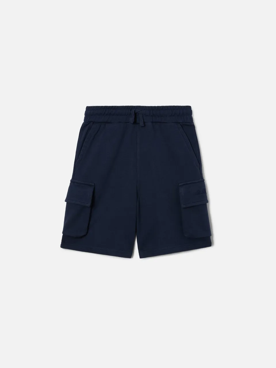 mc2-saint-barth-shorts-cargo-cargy-jr-blu-navy image 1