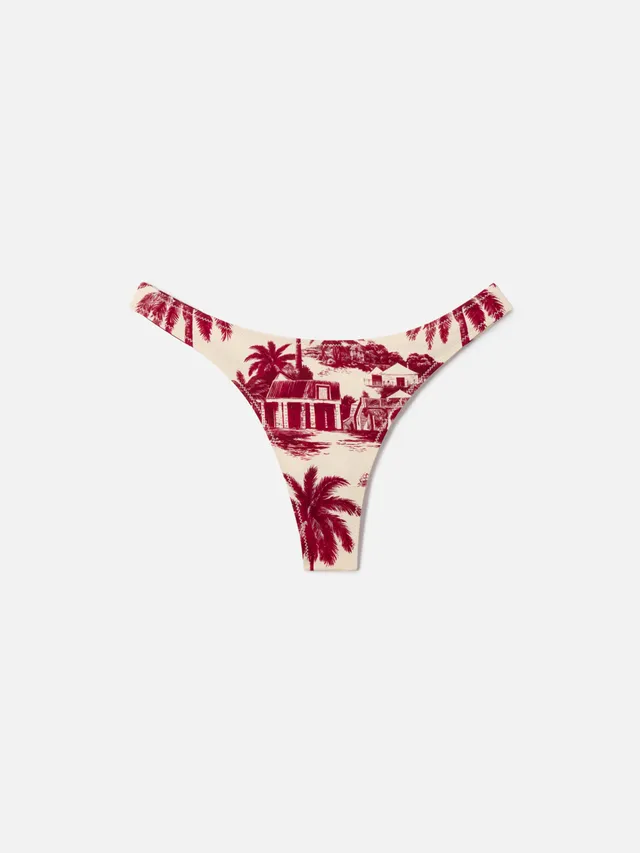 mc2-saint-barth-naomi-slip-mare-brasiliana-toile-de-jouy-bordeaux image 1