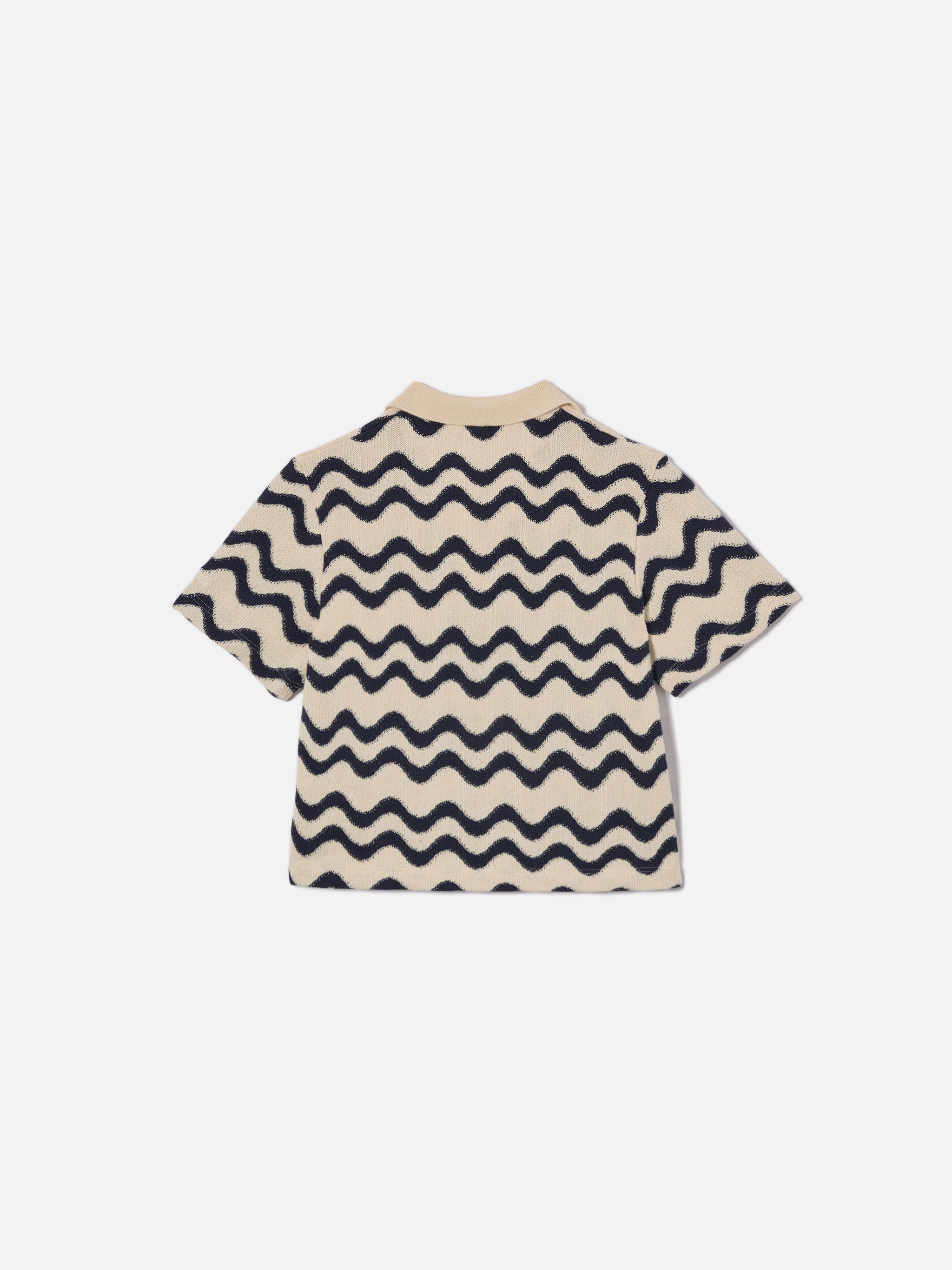 mc2-saint-barth-polo-lala-jr-in-maglia-misto-cotone-fantasia-onde-blu-e-avorio image 4