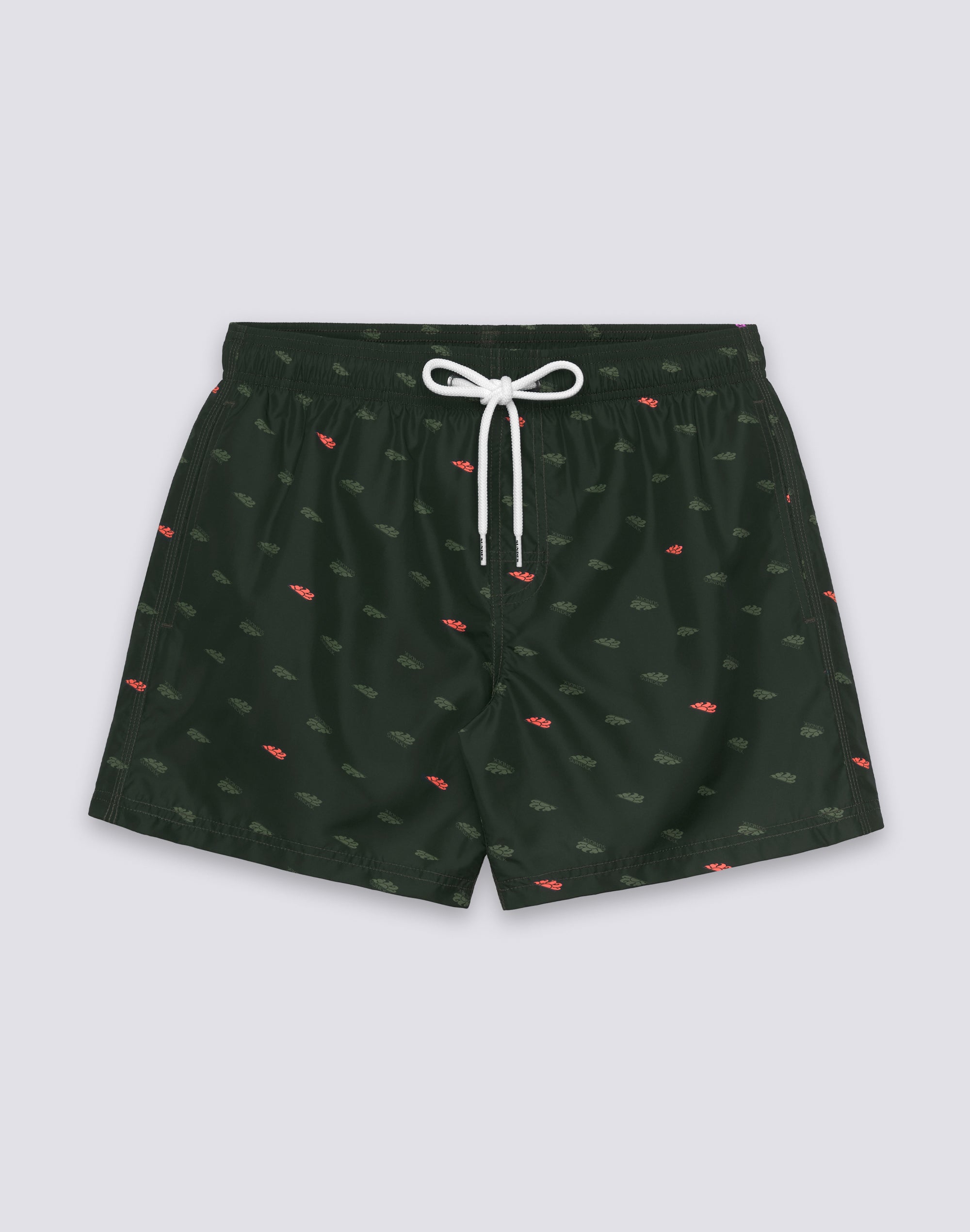 sundek-costume-da-bagno-uomo-corto-monogram-vita-elasticata-poliestere-riciclato image 1