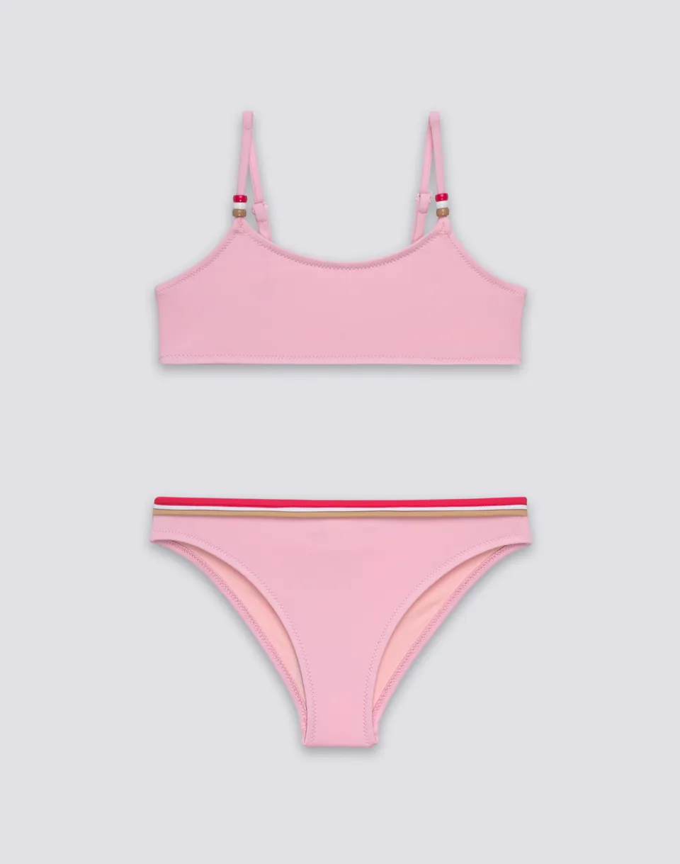 sundek-bikini-bambina-top-regolabile-e-slip-fisso-tinta-unita-2 image 1