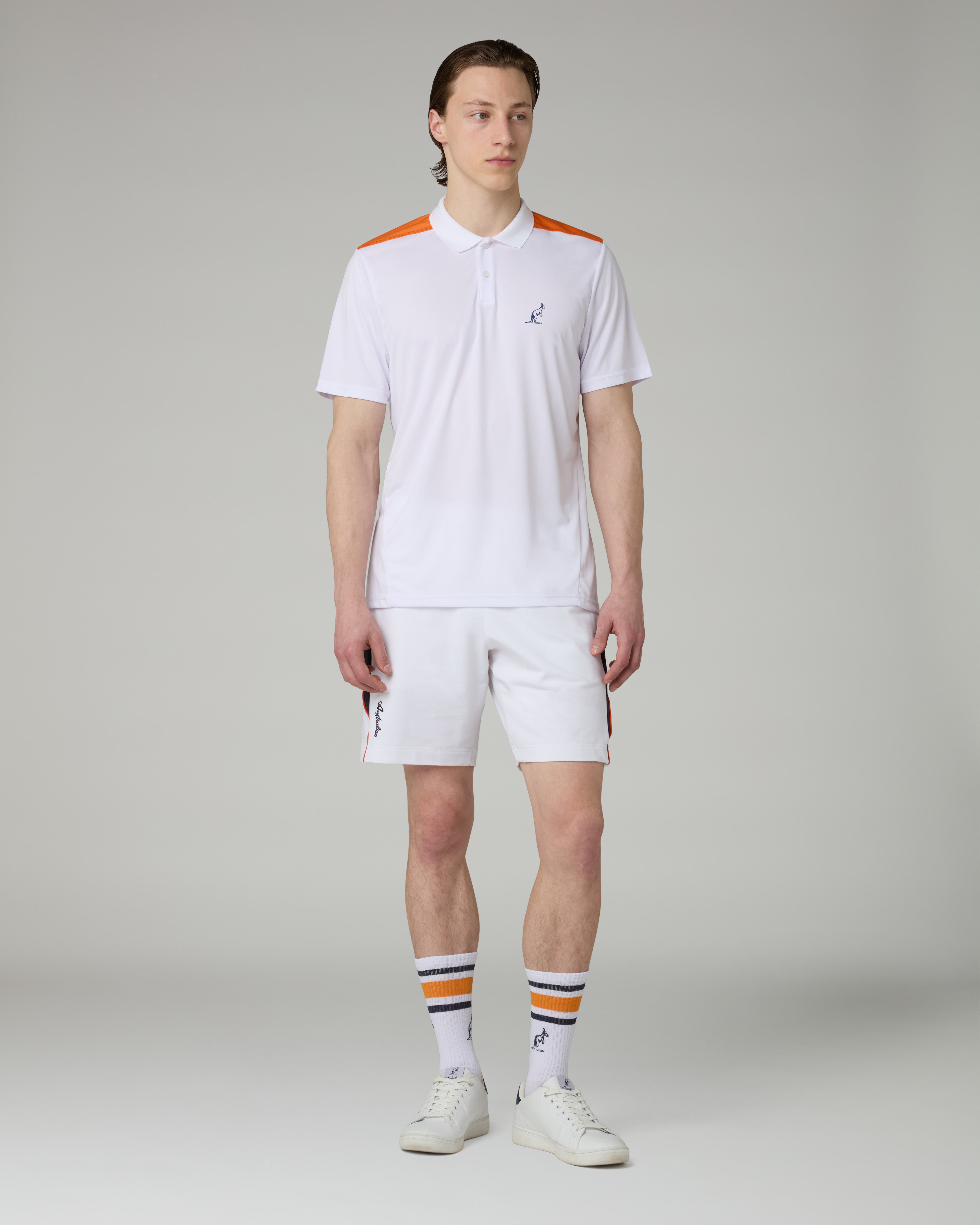 australian-leyton-short-short-in-felpa-bianco image 2